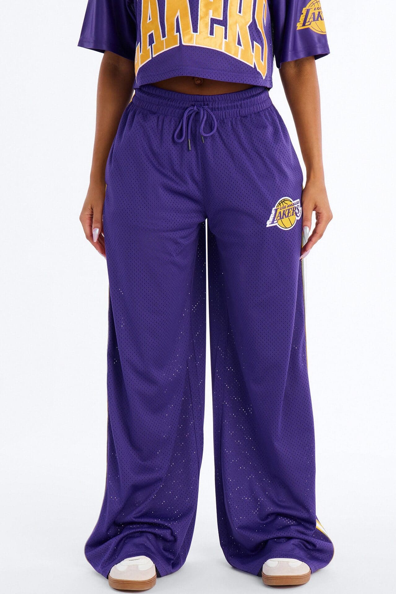 NBA LA Lakers Fleece Pants - Purple alternate