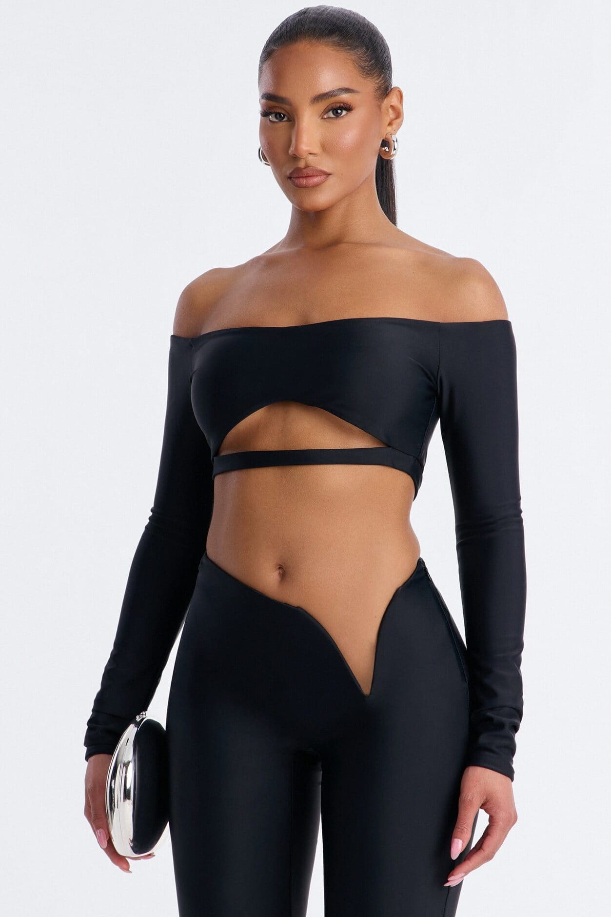 Roxy Form Double Lined Pant Set - Black alternate