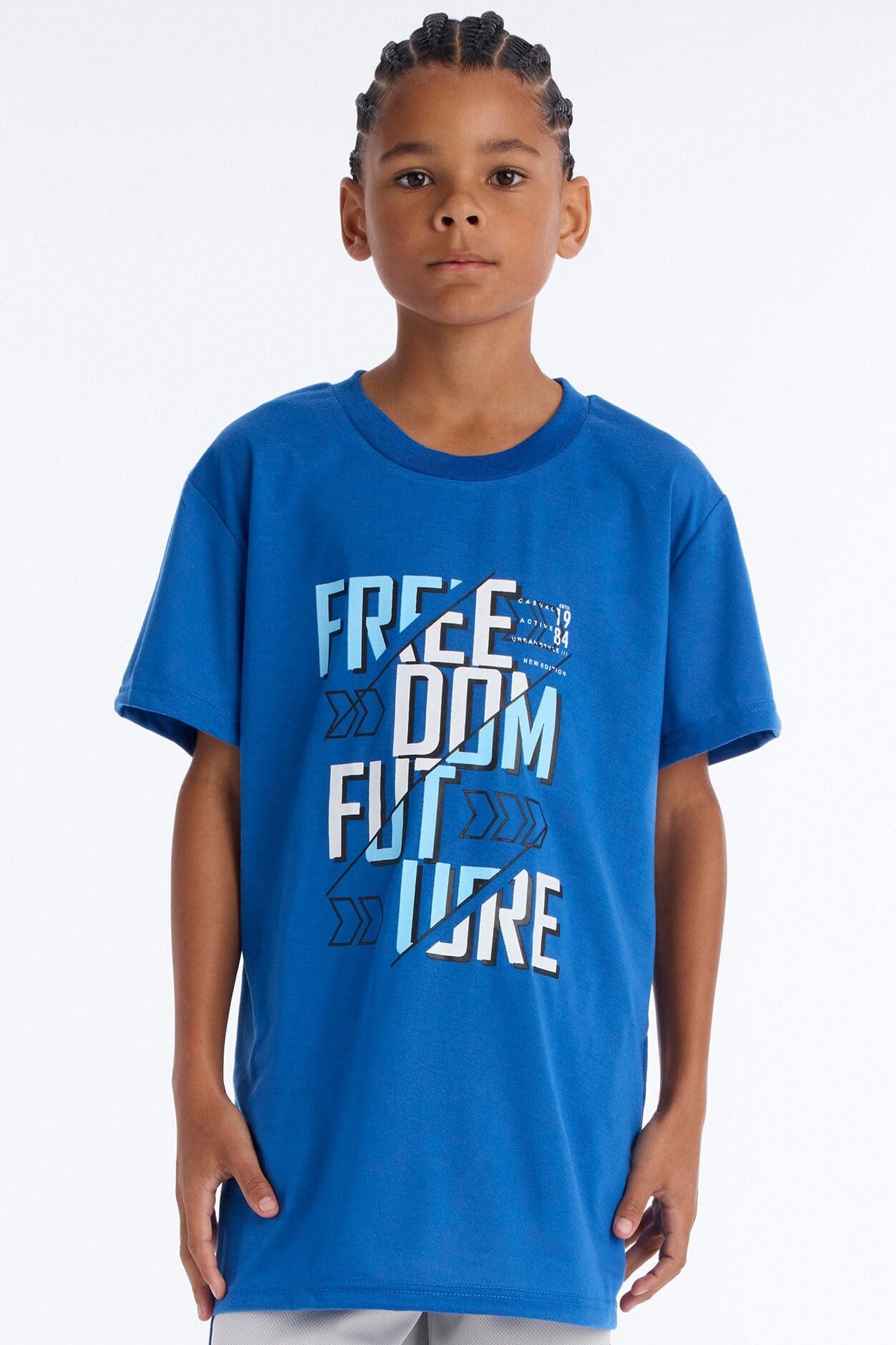 Mini Freedom Future Short Set - Blue/combo alternate