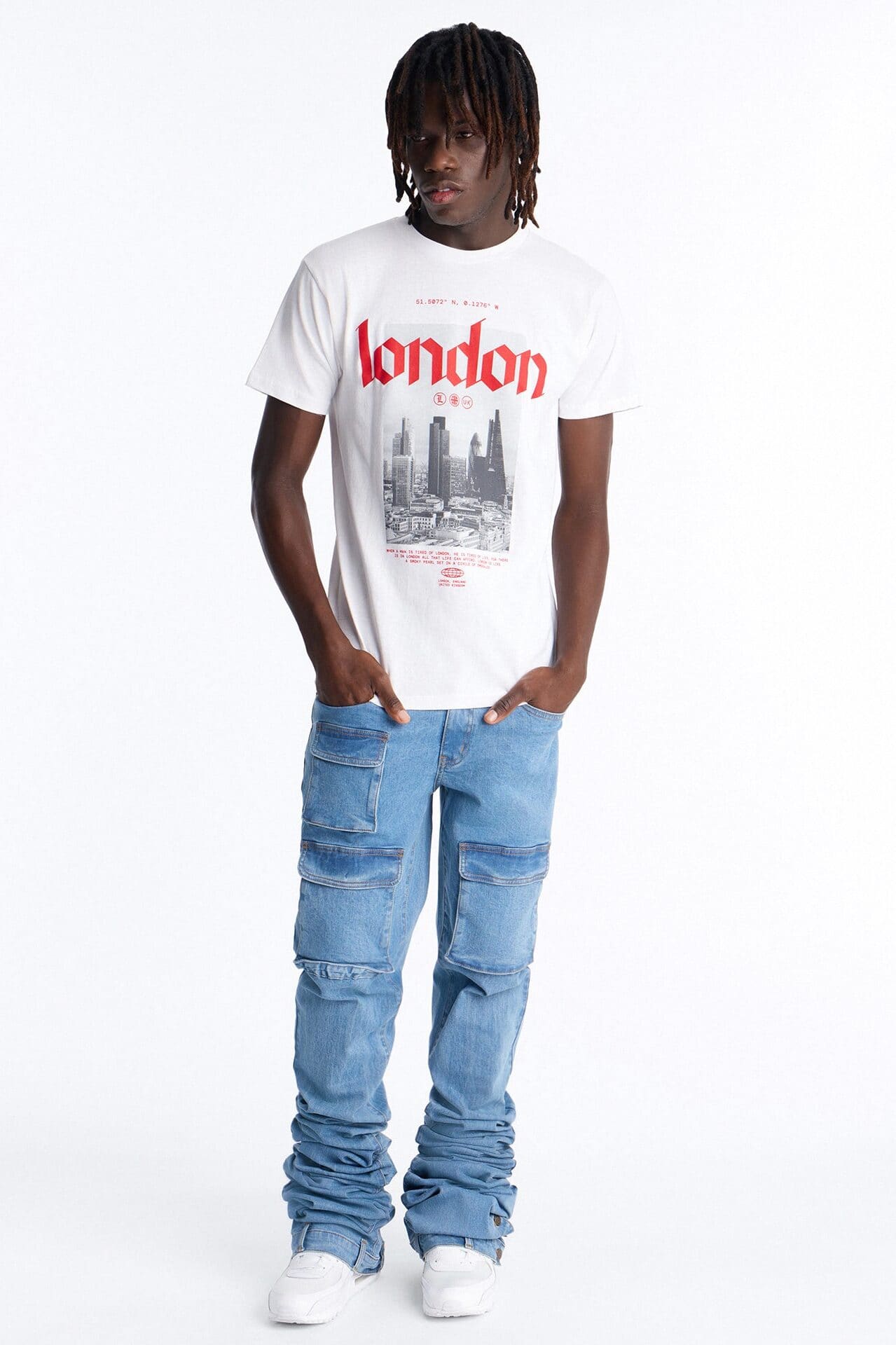 London Short Sleeve Tee - White alternate