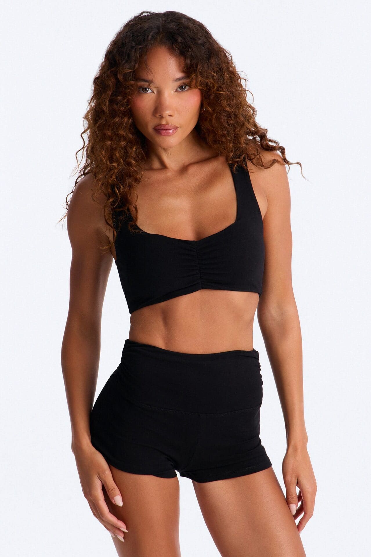 Let's Go Short Set - Black alternate