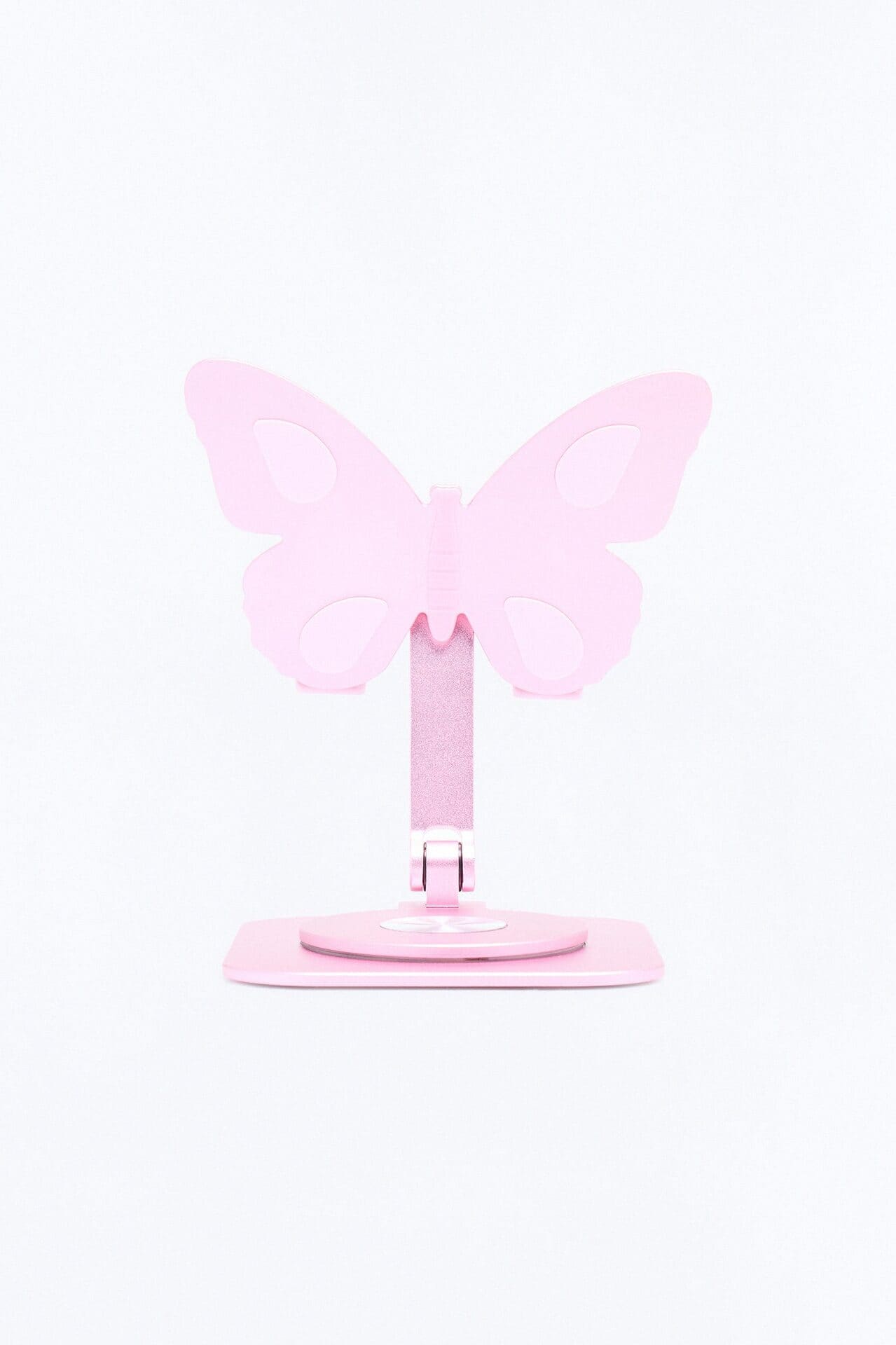 Butterfly Kisses Metal Phone Stand - Pink alternate