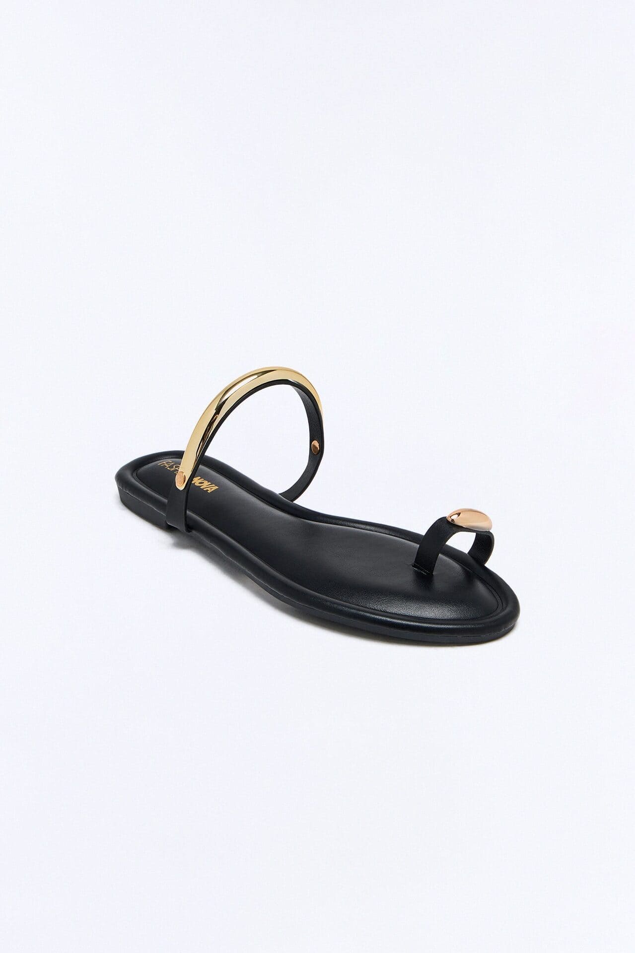 Tira Hardware Toe Ring Sandals - Black alternate
