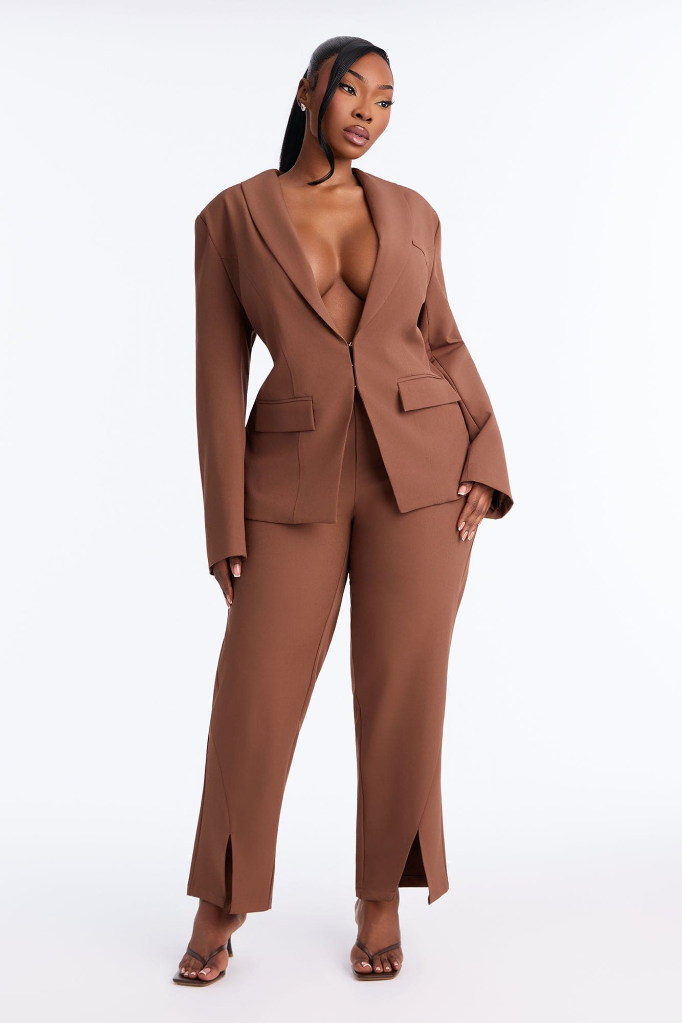 About Her Business Capri Trouser Pant - Coco alternate
