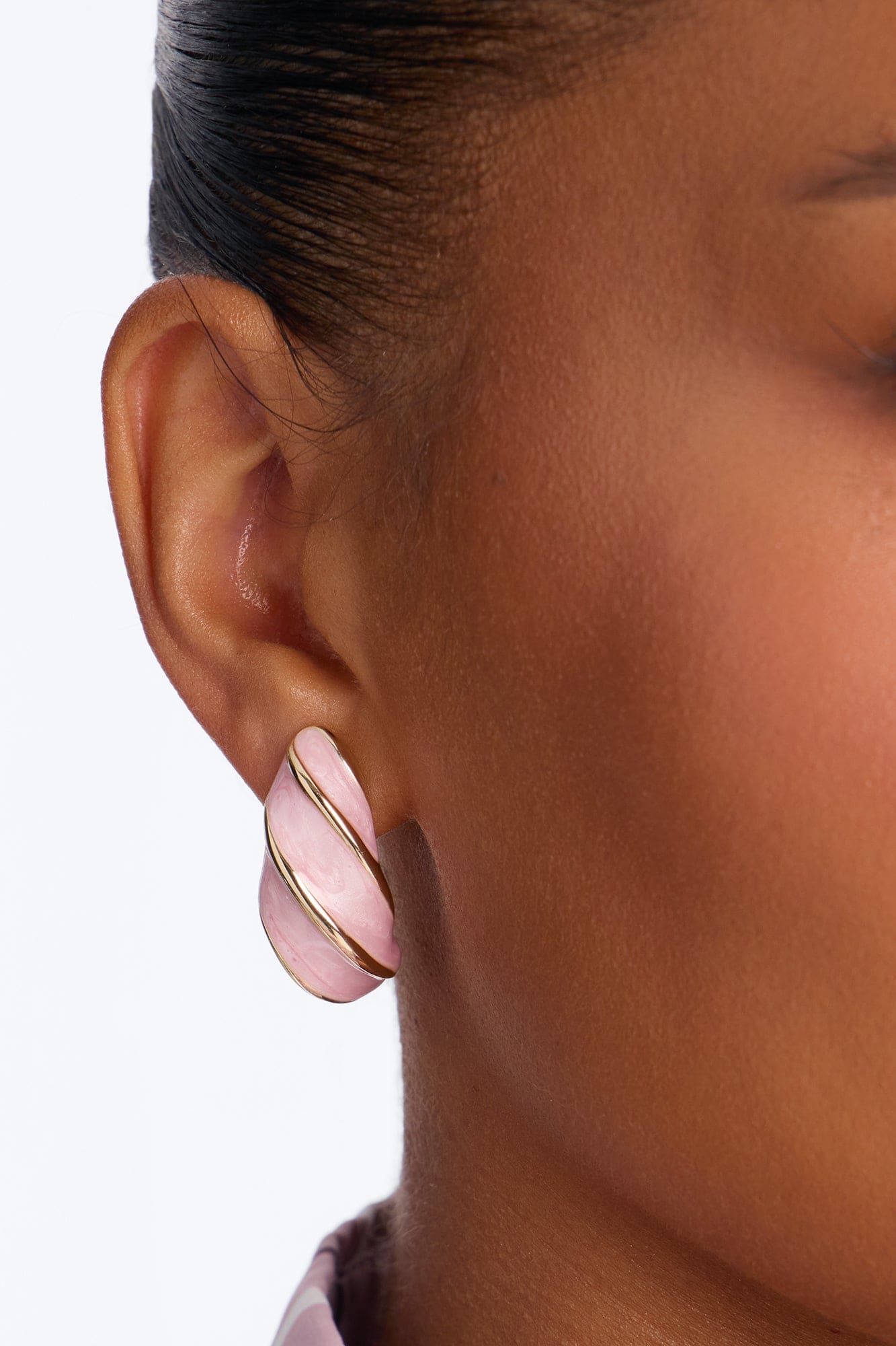 Celestine Drop Earrings - Pink alternate