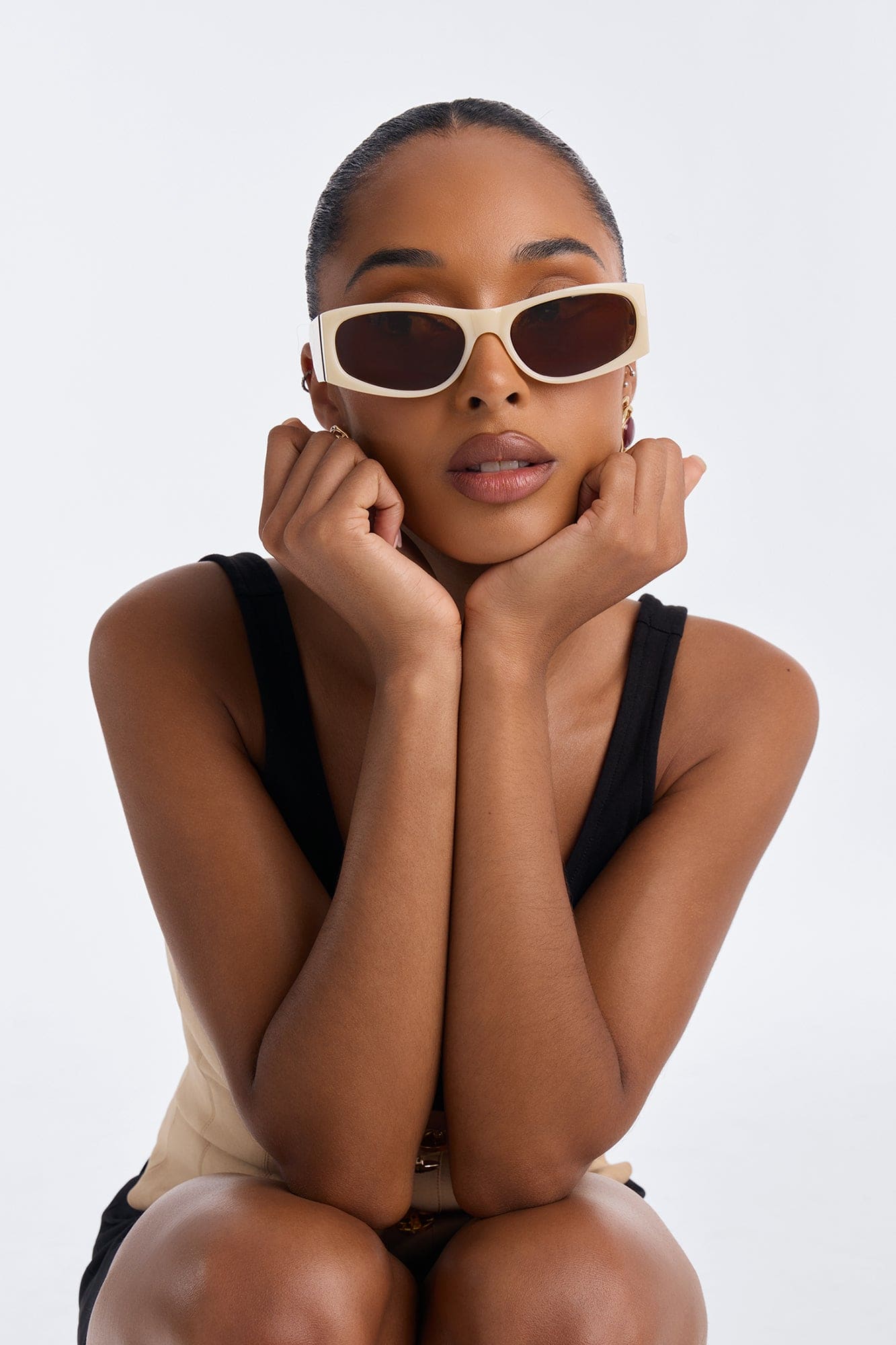 Ray Rush Sunglasses - Ivory