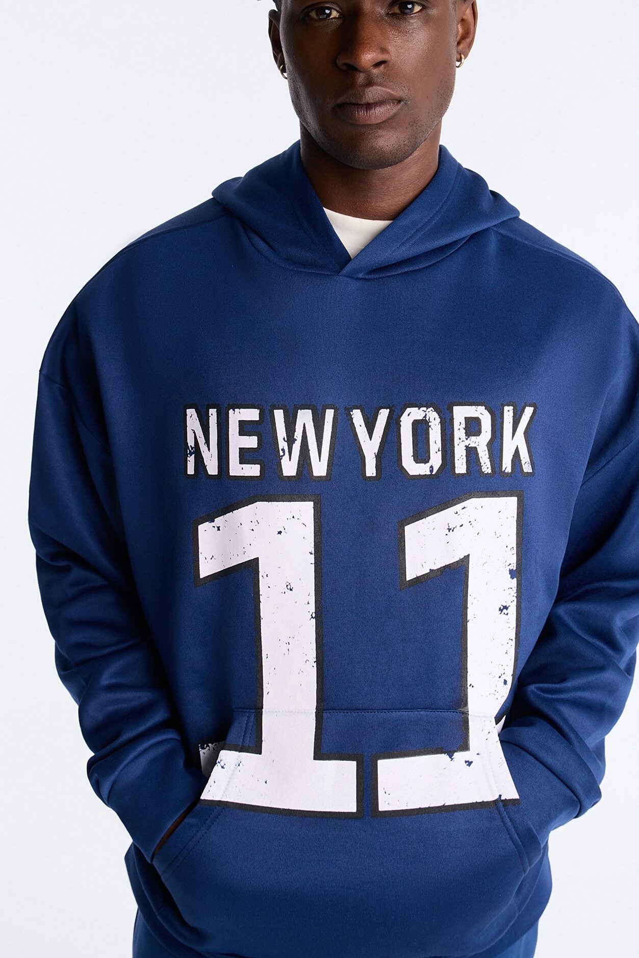 New York Classic Hoodie - Navy image 3
