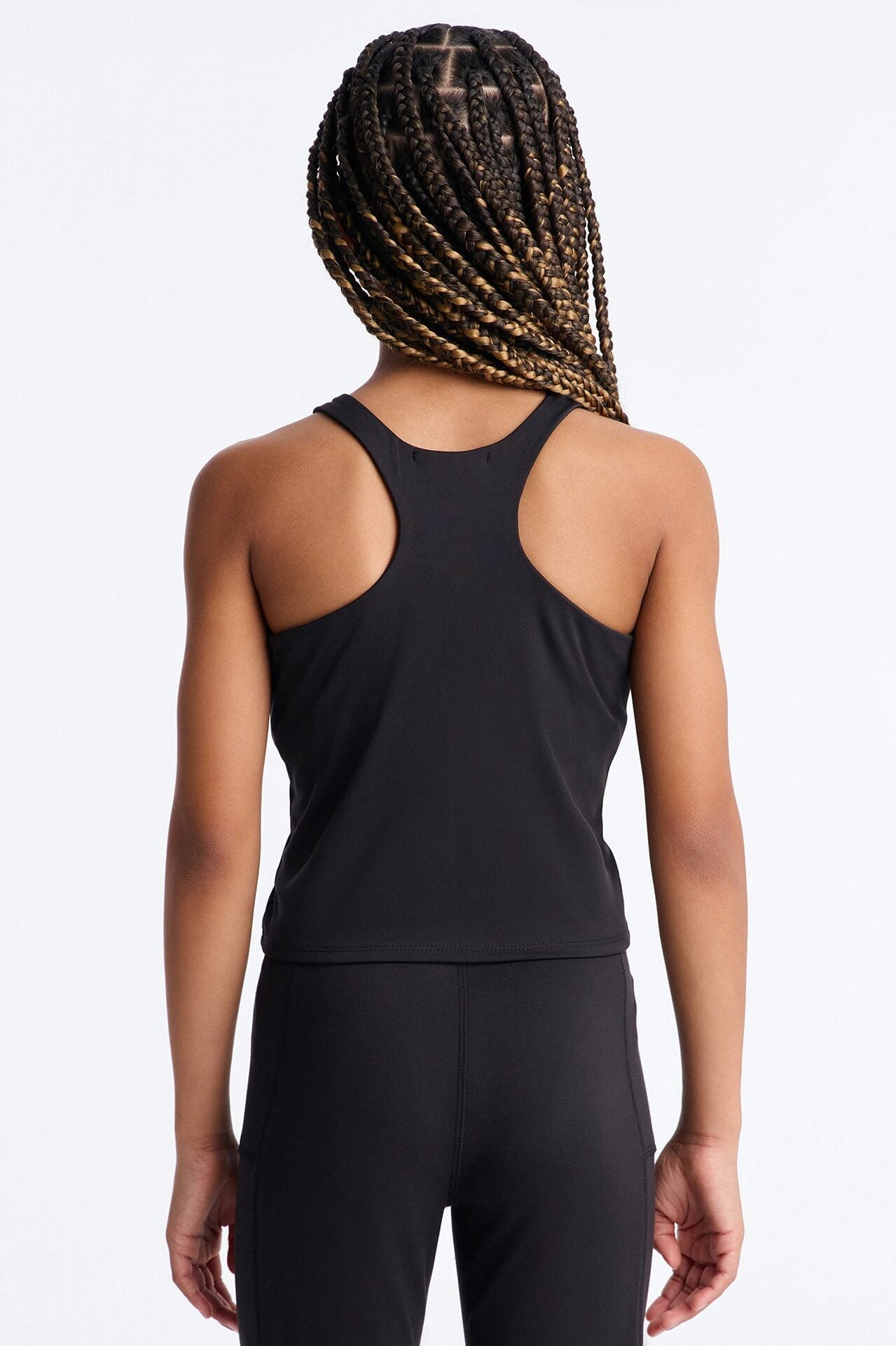Mini Made Up My Mind Sportscore Racerback Tank Top - Black image 4