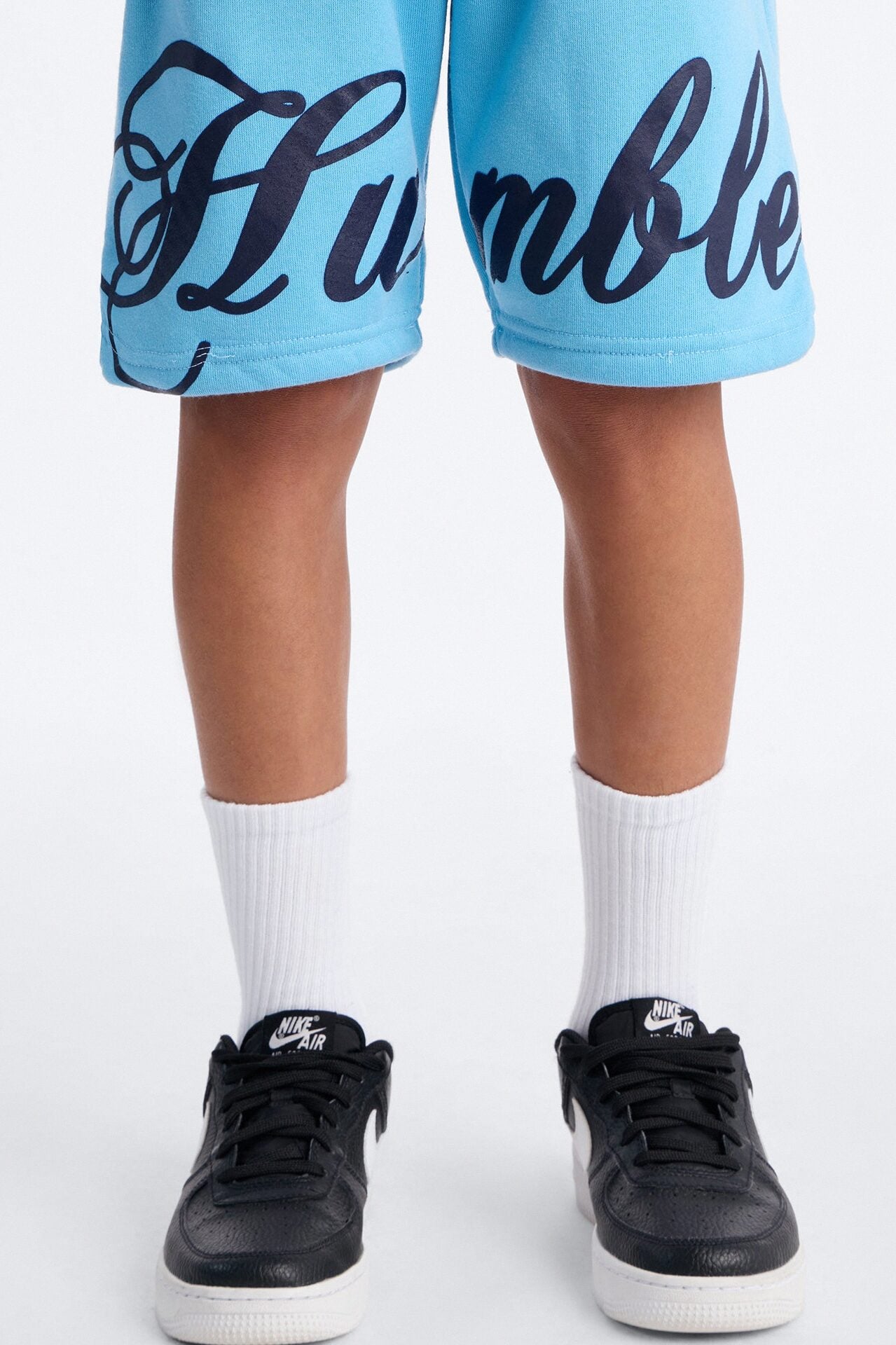 Mini Staying Humble Short Set - Light Blue image 3