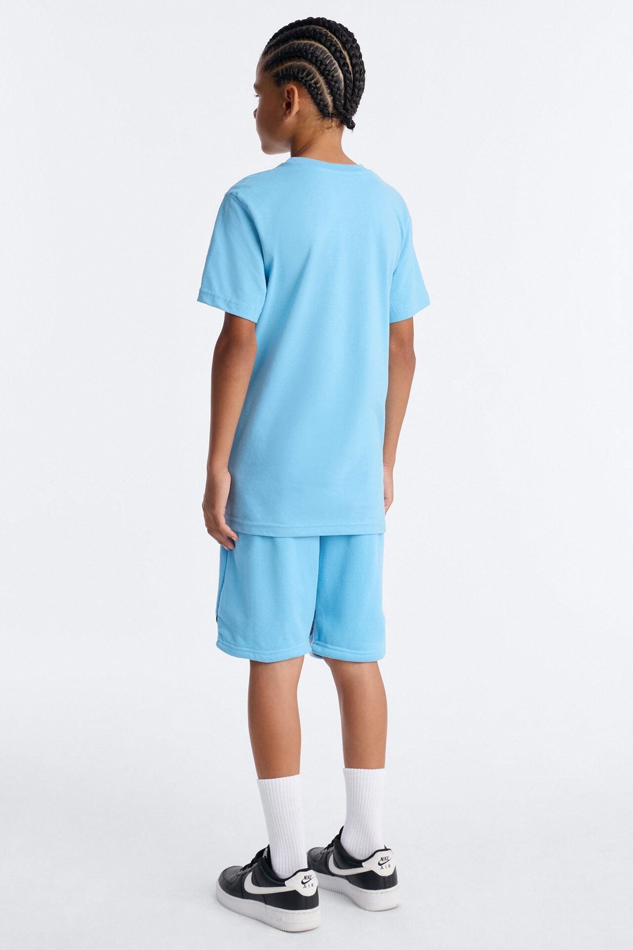Mini Staying Humble Short Set - Light Blue image 4