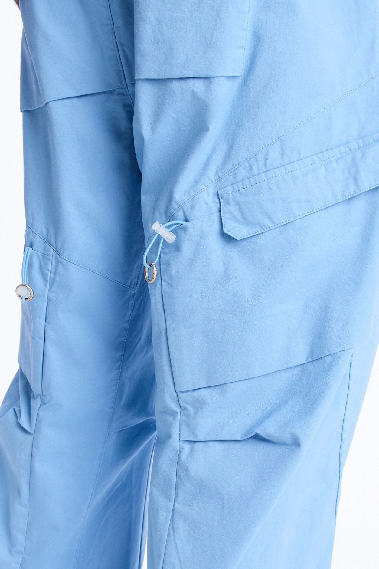 Barrel Accordion Pant - Blue image 4