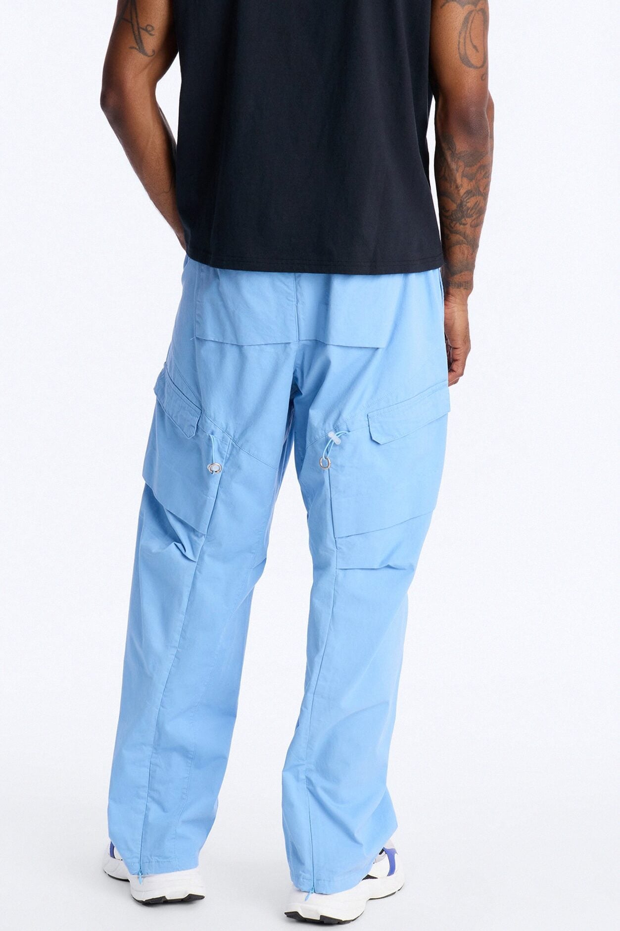 Barrel Accordion Pant - Blue image 5