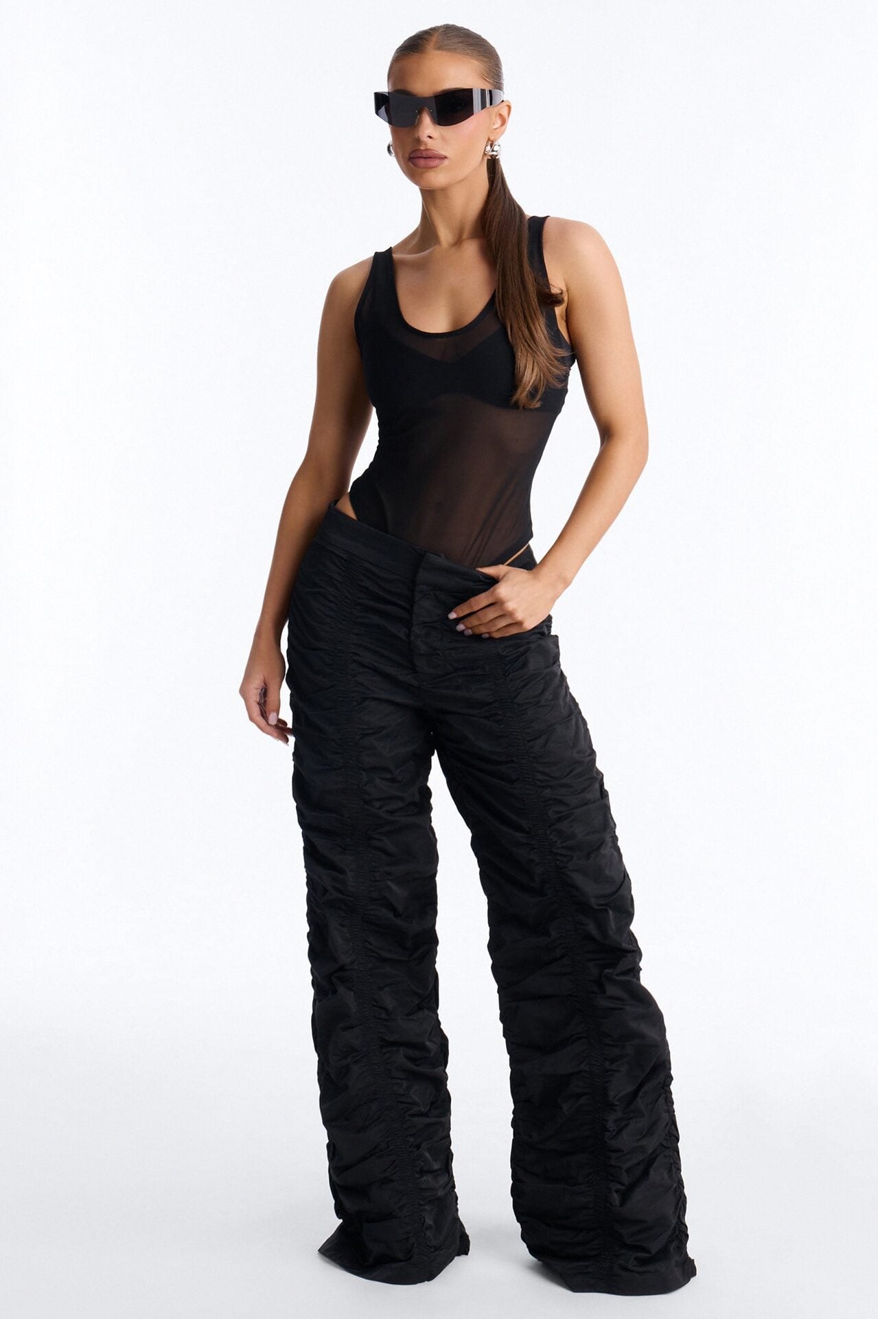 Count These Stacks Low Rise Pant - Black image 2
