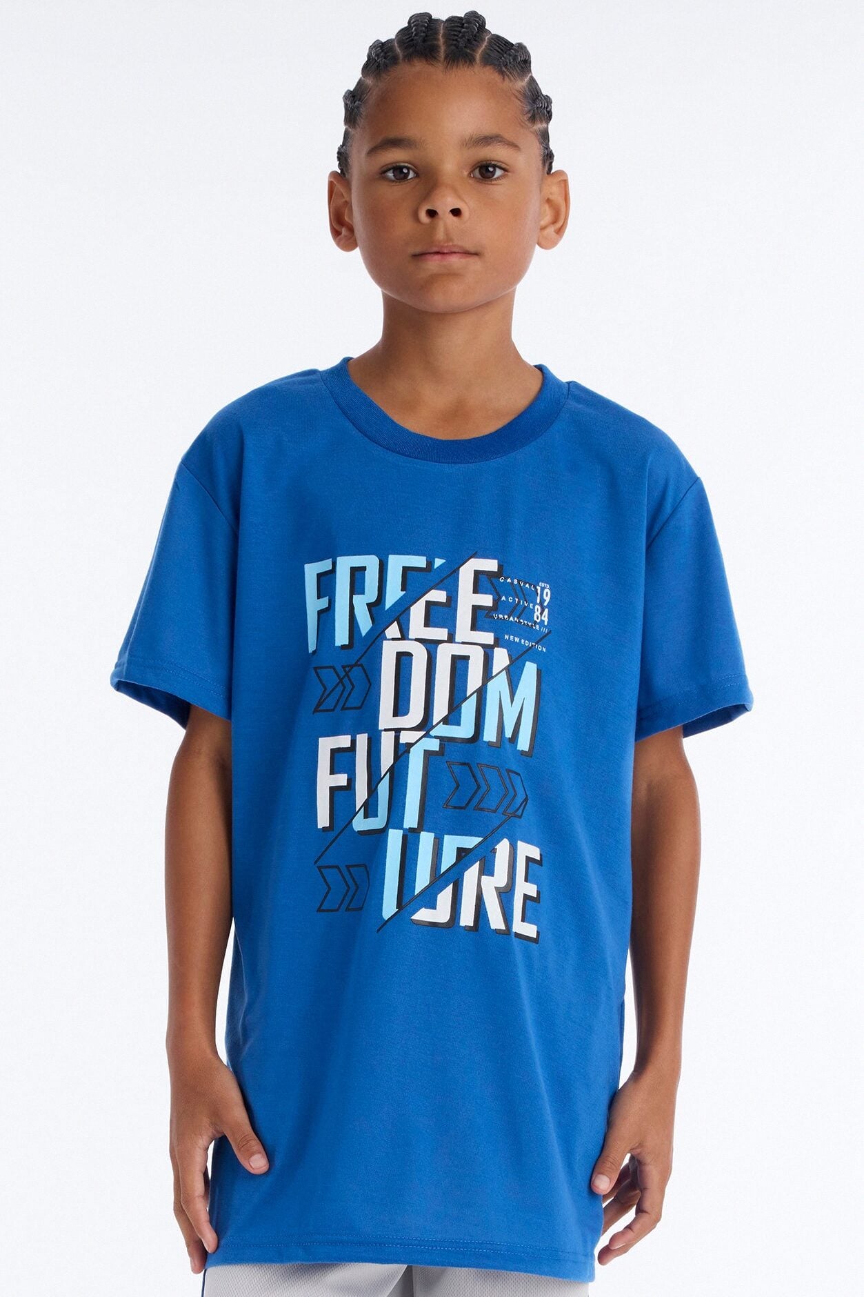 Mini Freedom Future Short Set - Blue/combo image 2