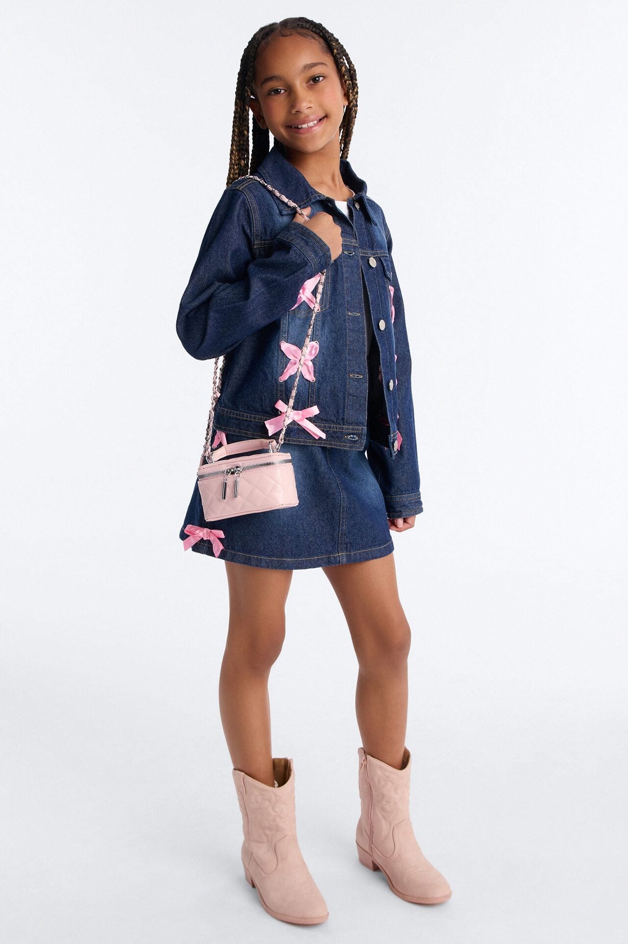 Mini Don't Think Twice Handbag - Pink image 2