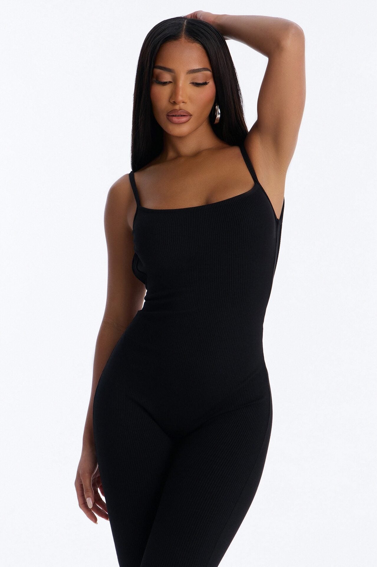 Chelsea Snatched Jumpsuit - Black image 2