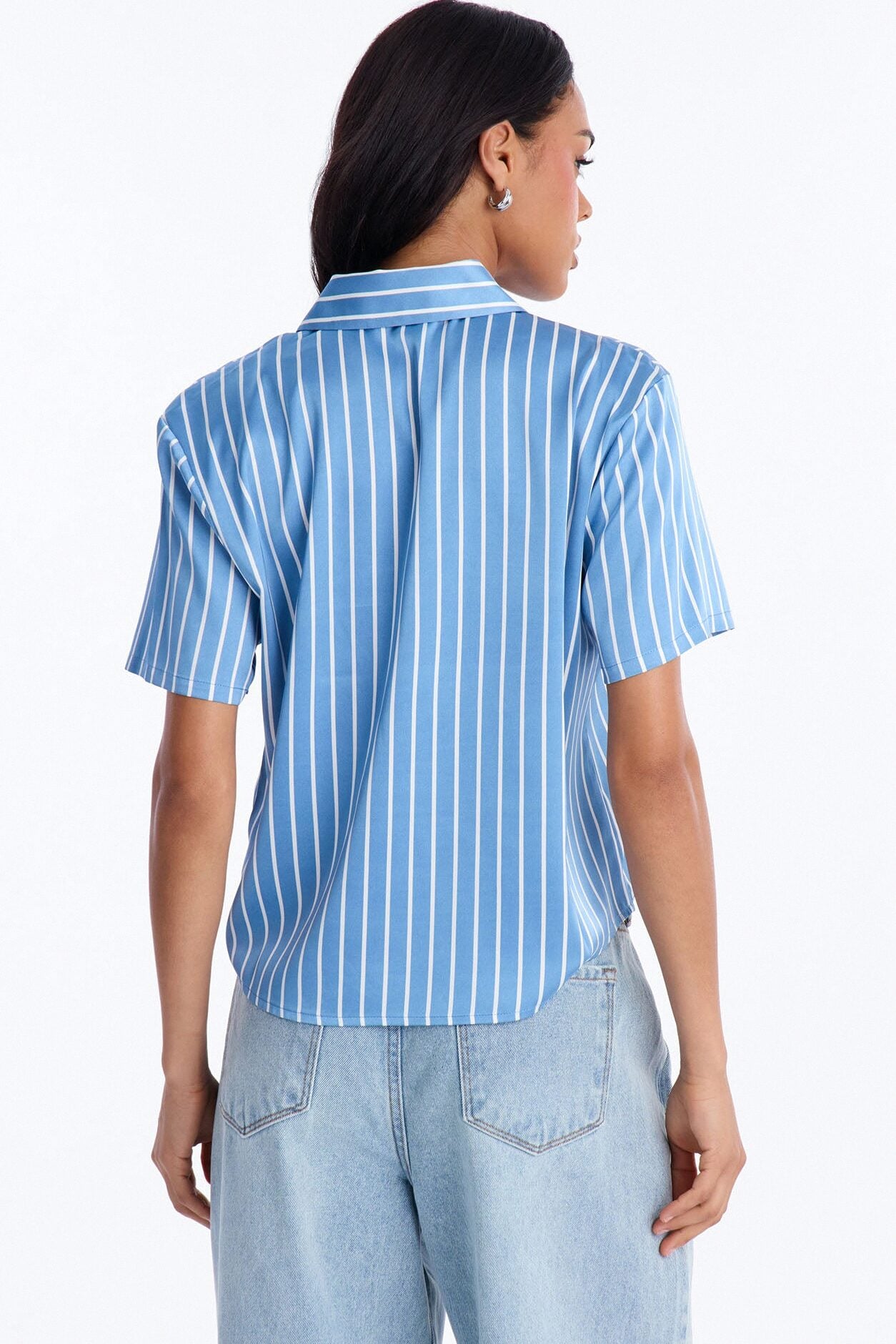 Whimsy Striped Shirt - Blue/combo image 4