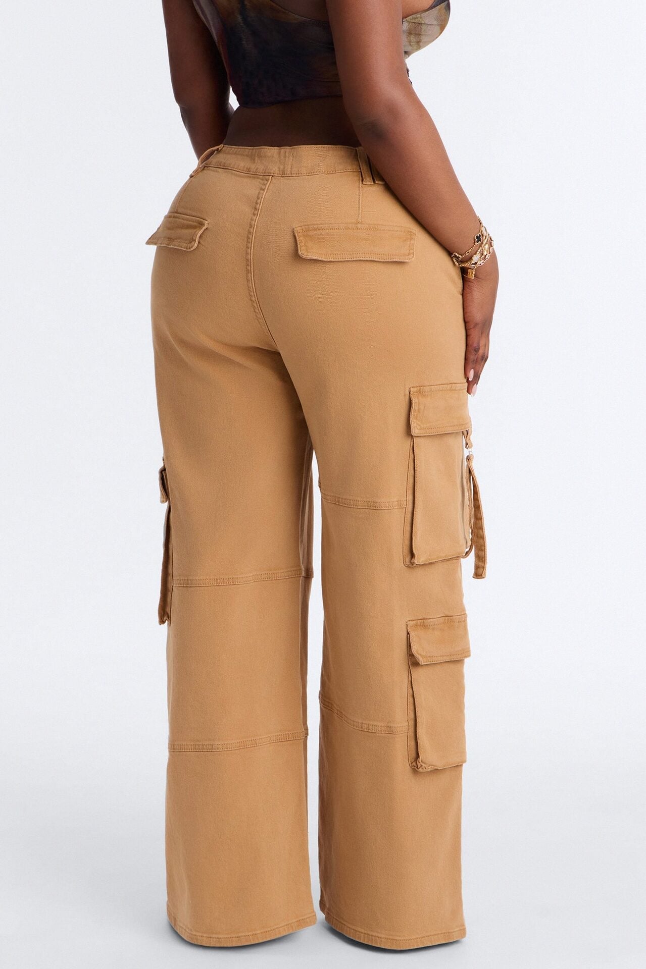 Desi Mineral Wash Cargo Pant - Khaki image 9