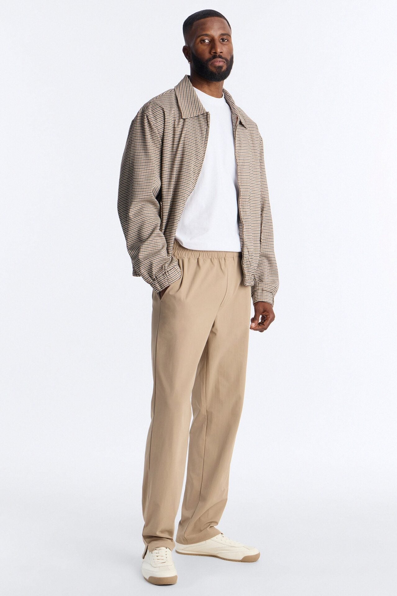 Slim Axis Slit Pant - Khaki image 2