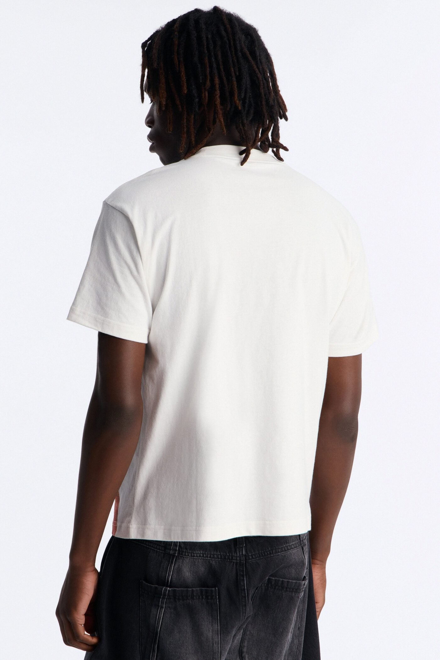 DC Superman Heavy Weight Boxy Short Sleeve Tee - White image 4