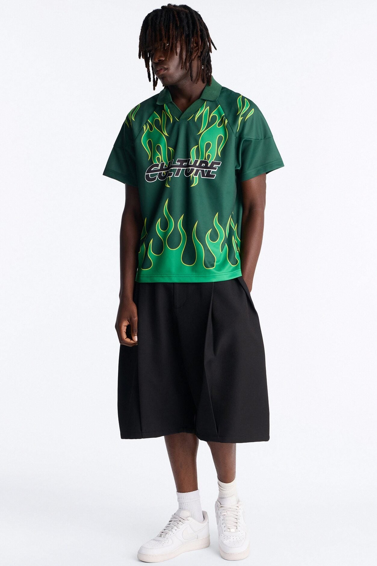 Fire Culture League Soccer Jersey - Green image 2