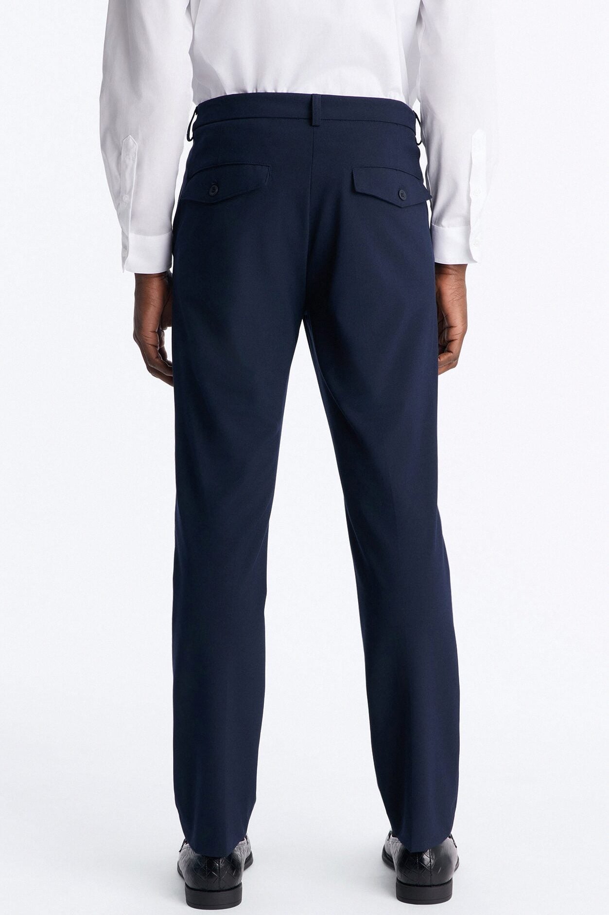 Windsor Luxe Slim Trouser - Navy image 4
