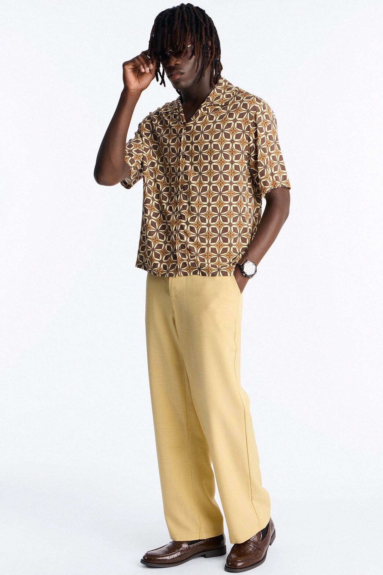 Country Club Relaxed Trouser - Sand image 2