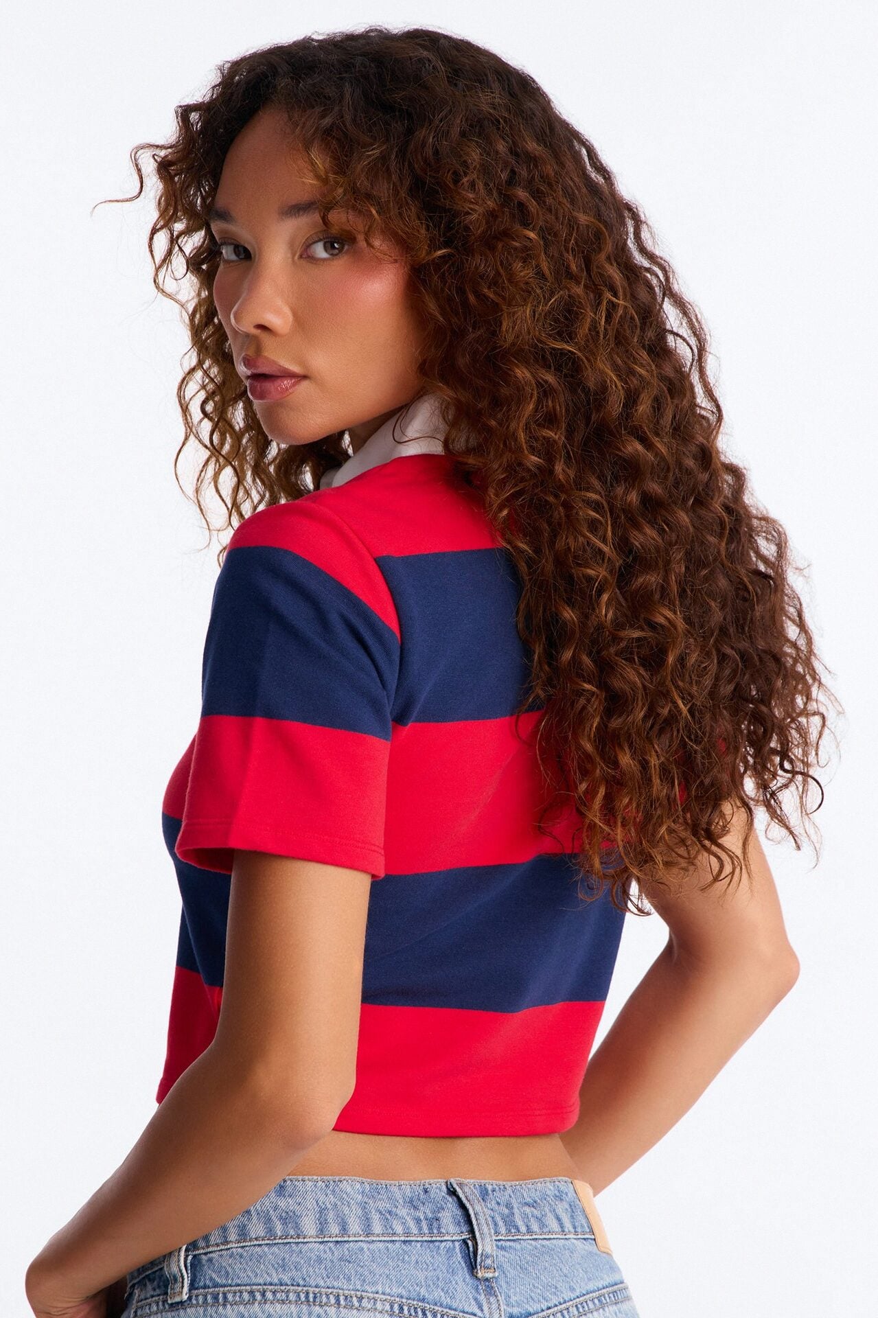 Sporty Era Polo Shirt - Red/combo image 4