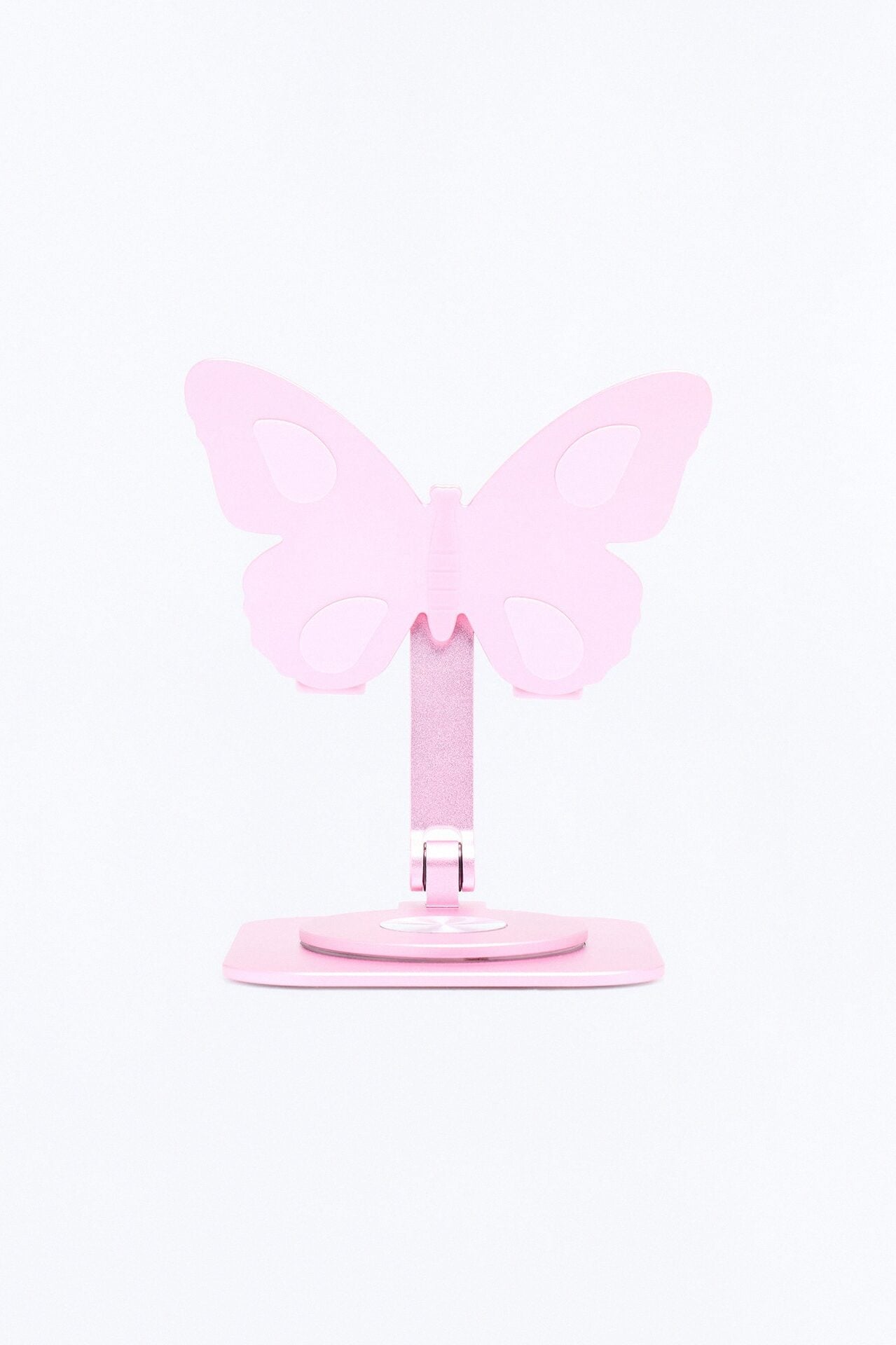 Butterfly Kisses Metal Phone Stand - Pink image 2