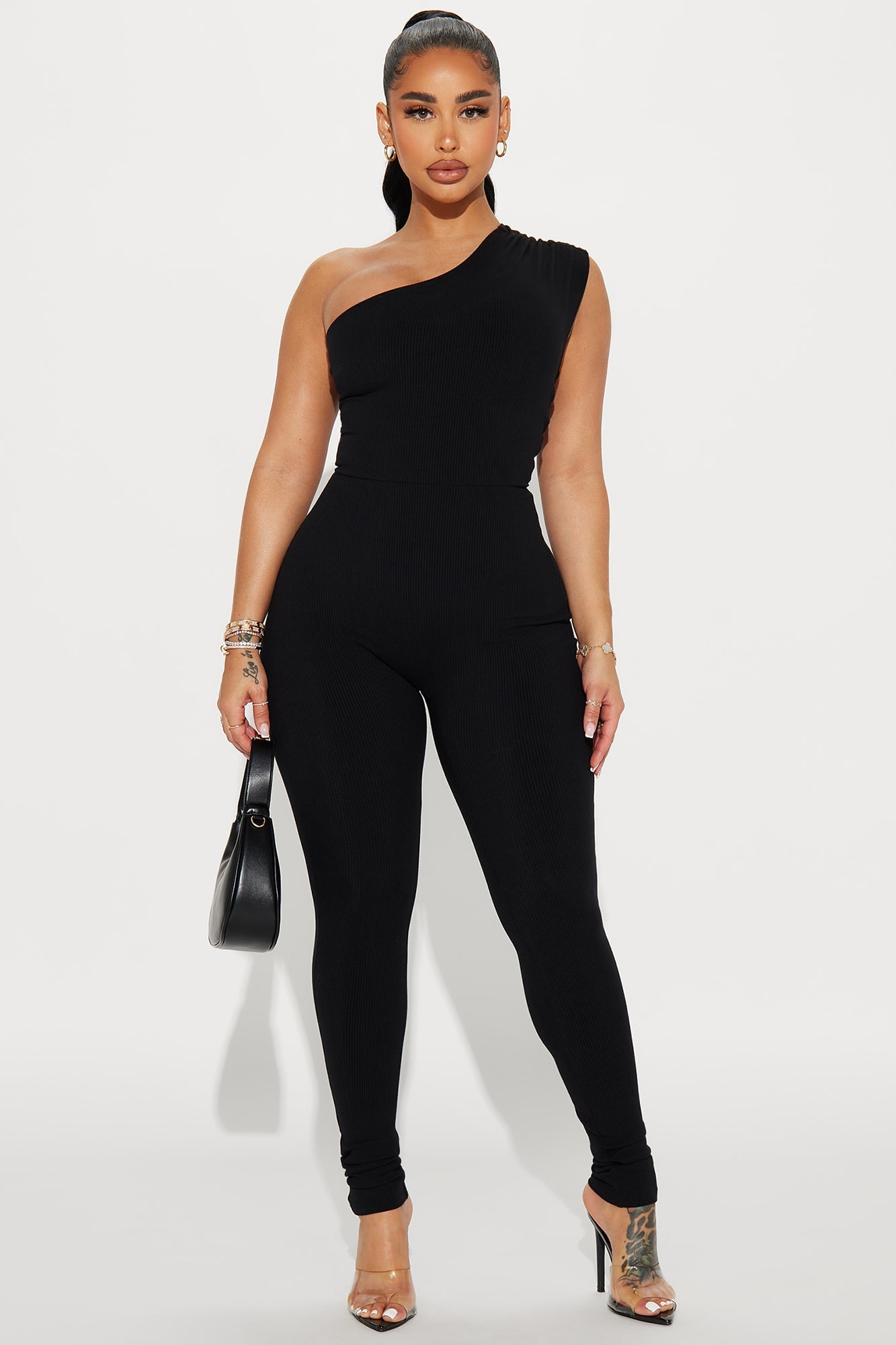 Scarlett Snatched Jumpsuit - Black image 4