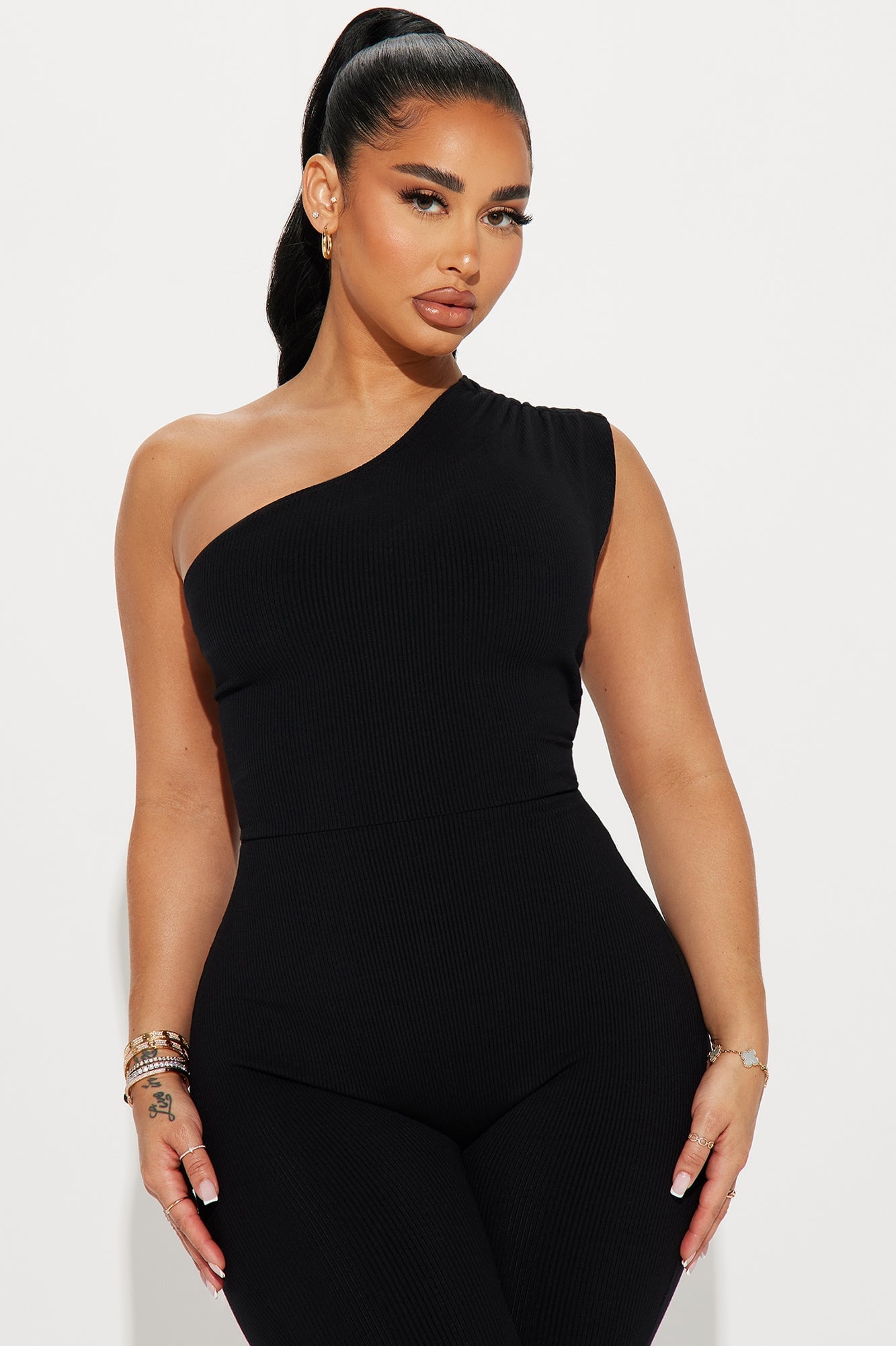 Scarlett Snatched Jumpsuit - Black image 5