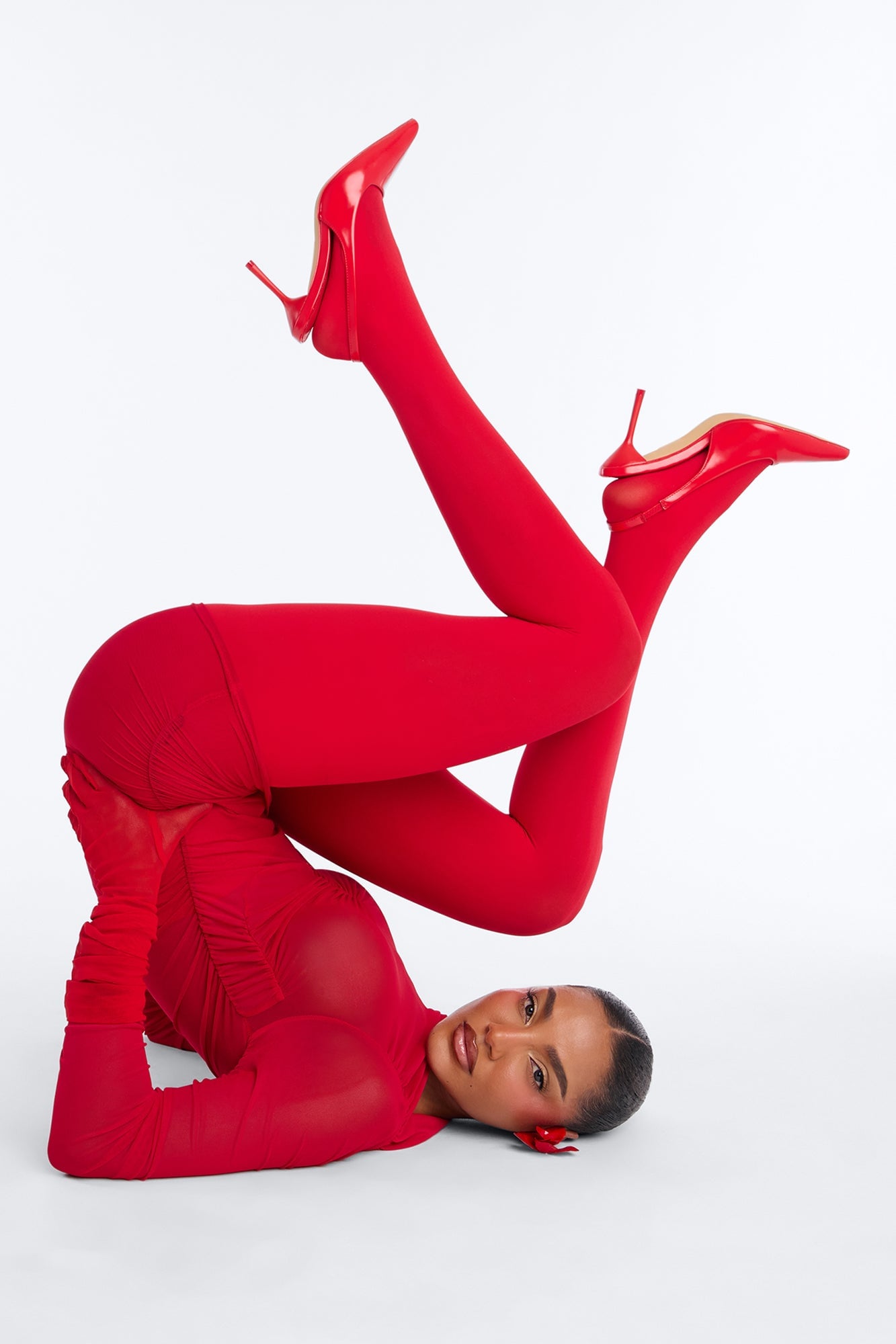 Take Care Of You Pumps - Red image 5