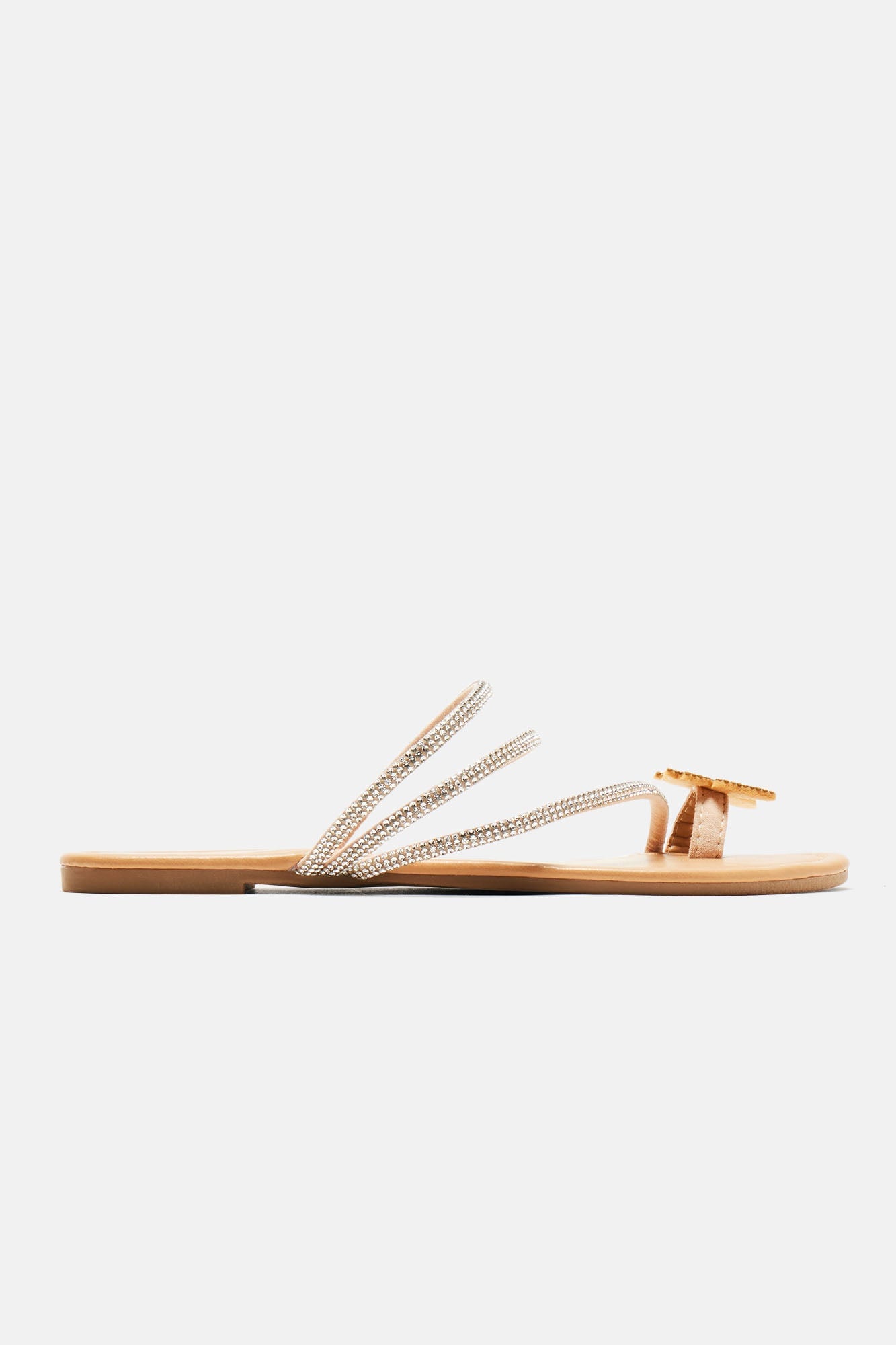 That Girl Energy Flat Sandals - Beige image 5