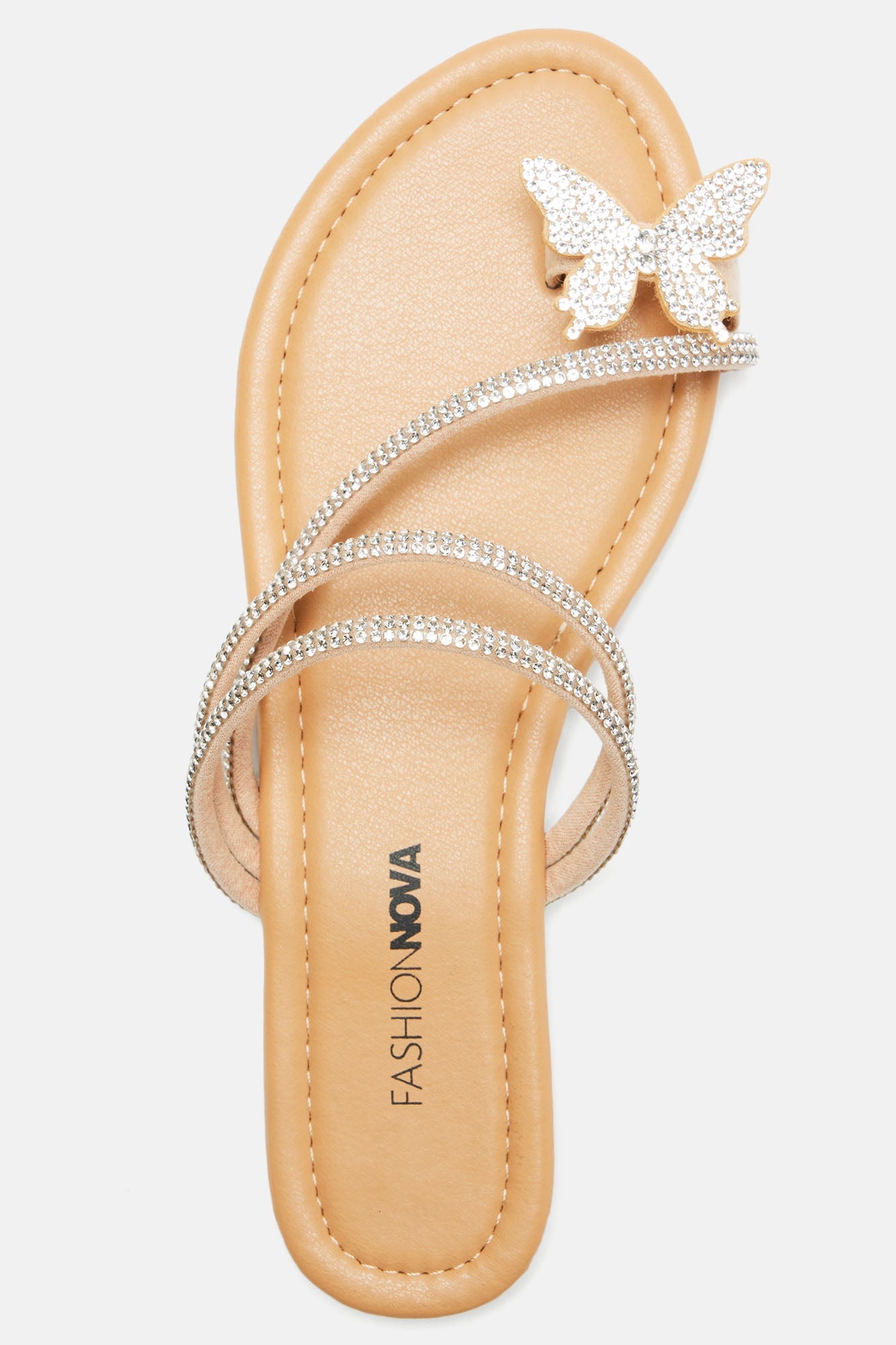 That Girl Energy Flat Sandals - Beige image 2