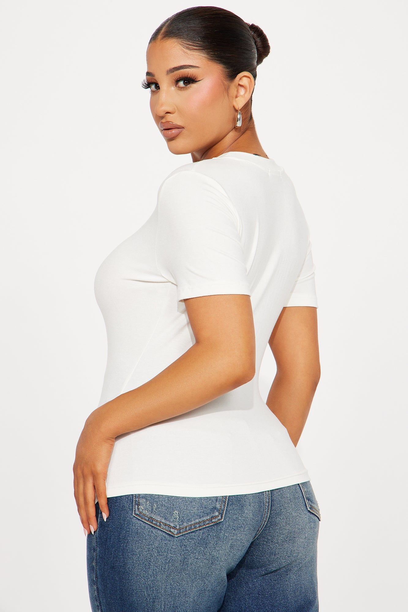 Take Control Asymmetrical Top - Ivory image 6
