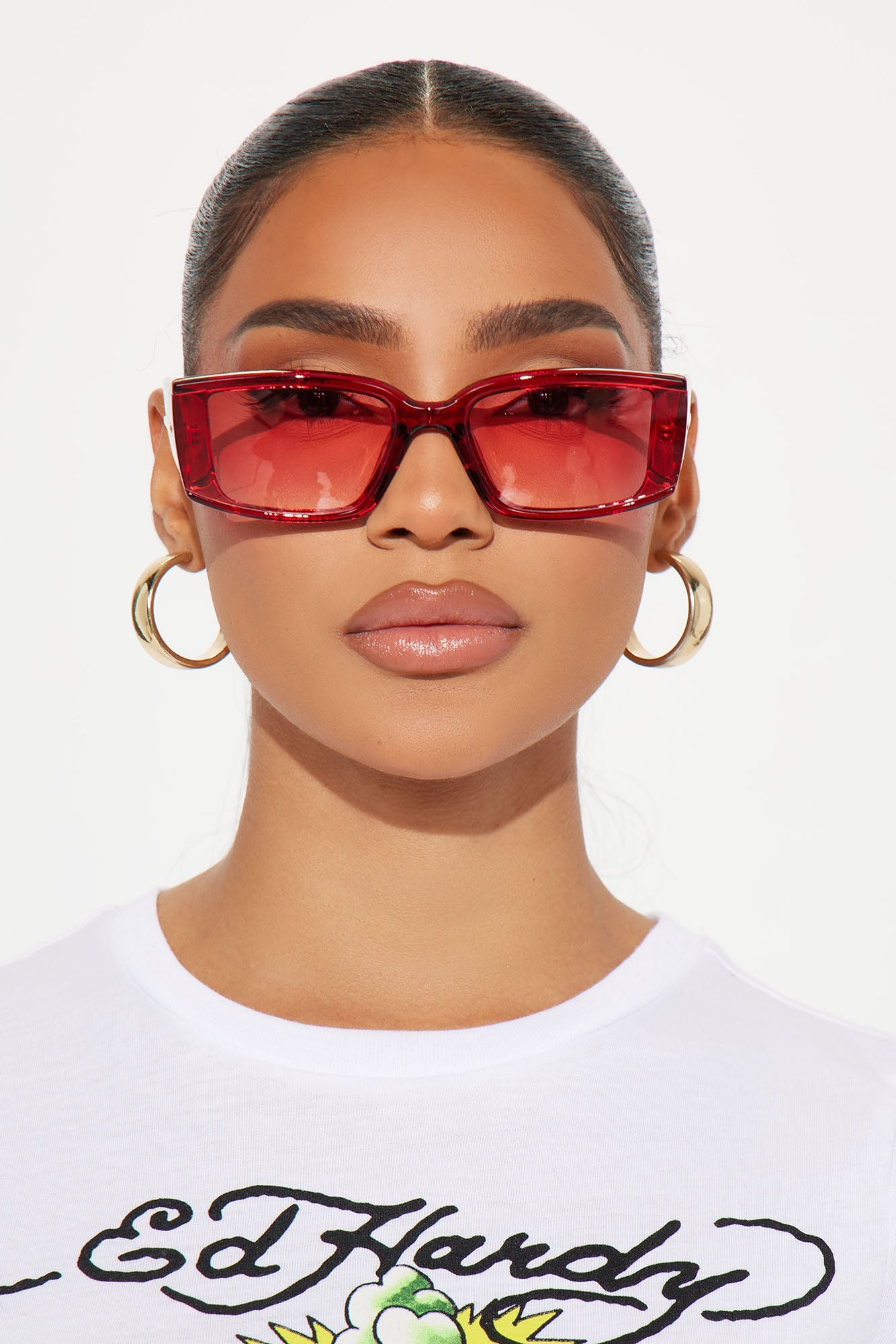 Sweet And Sassy Sunglasses - Red image 3