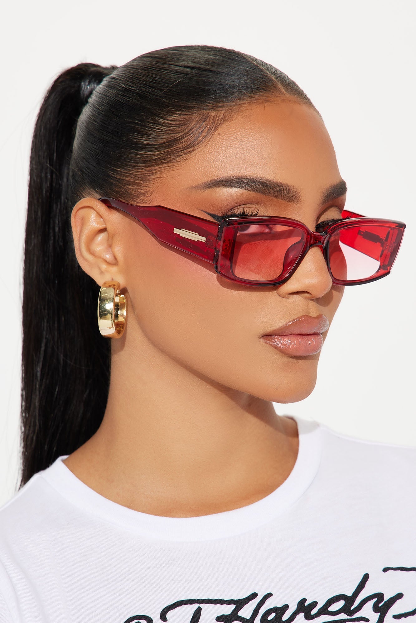 Sweet And Sassy Sunglasses - Red image 1
