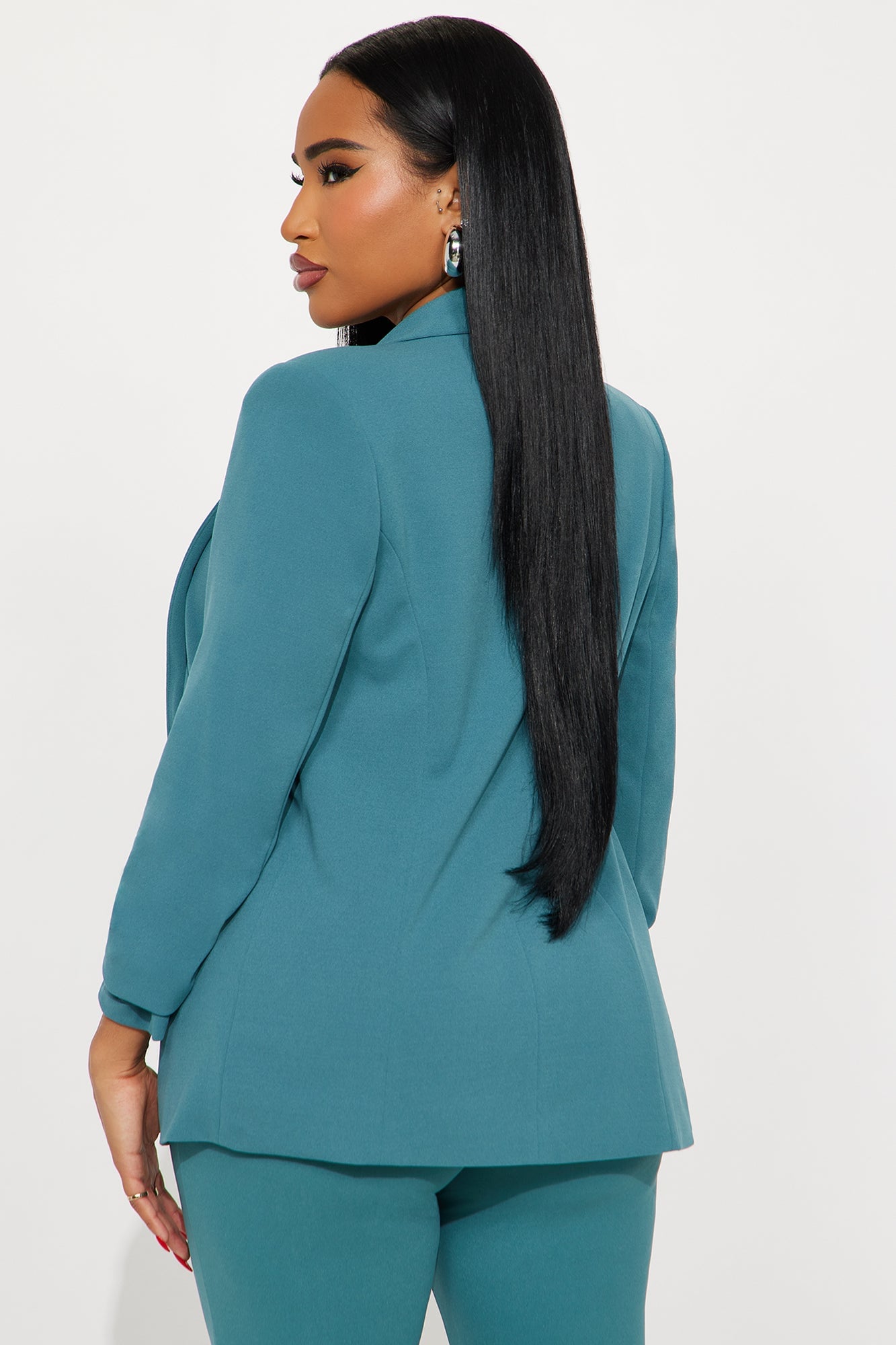 The Celine Blazer - Jade image 6