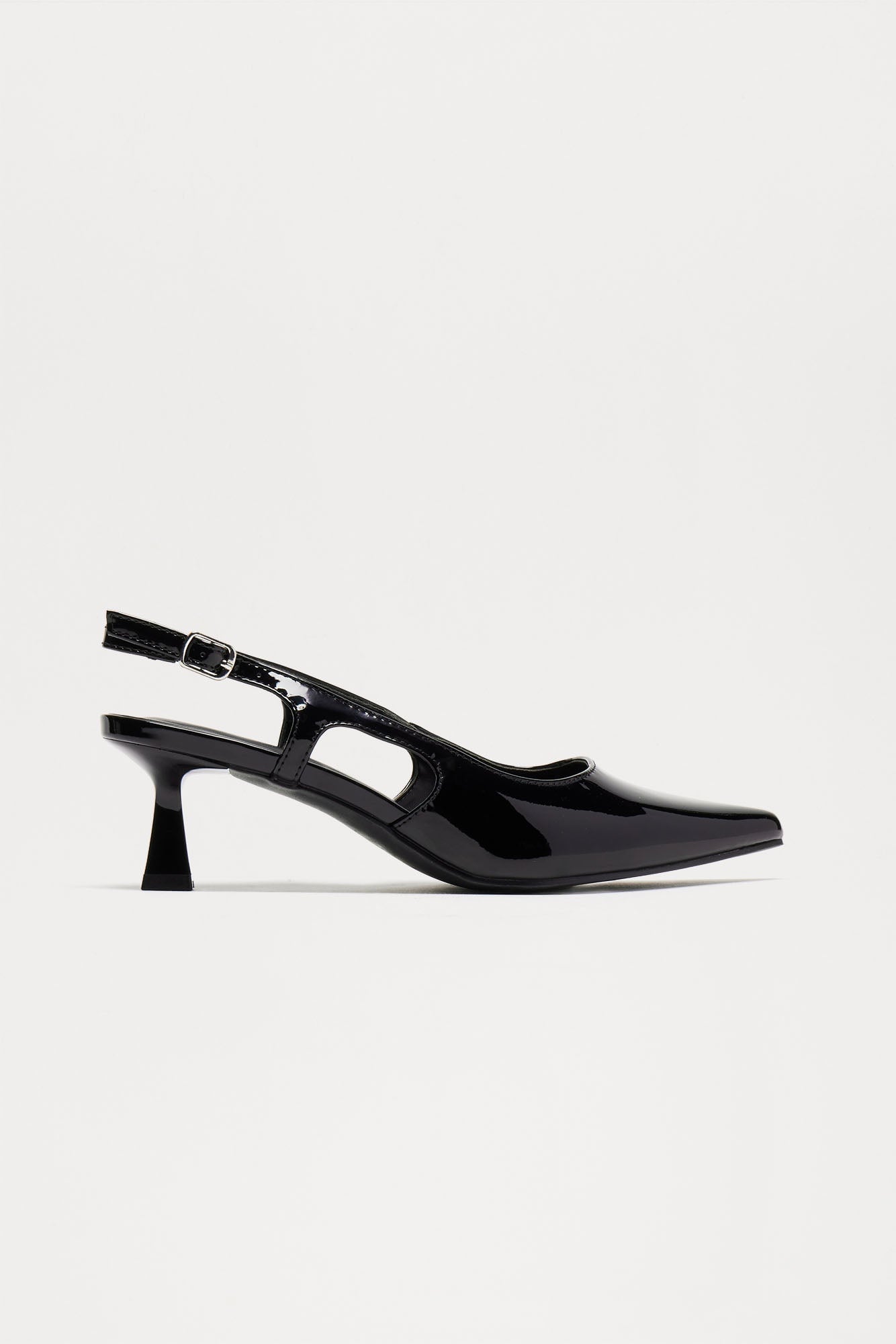 Alena Slingback Pumps - Black image 1