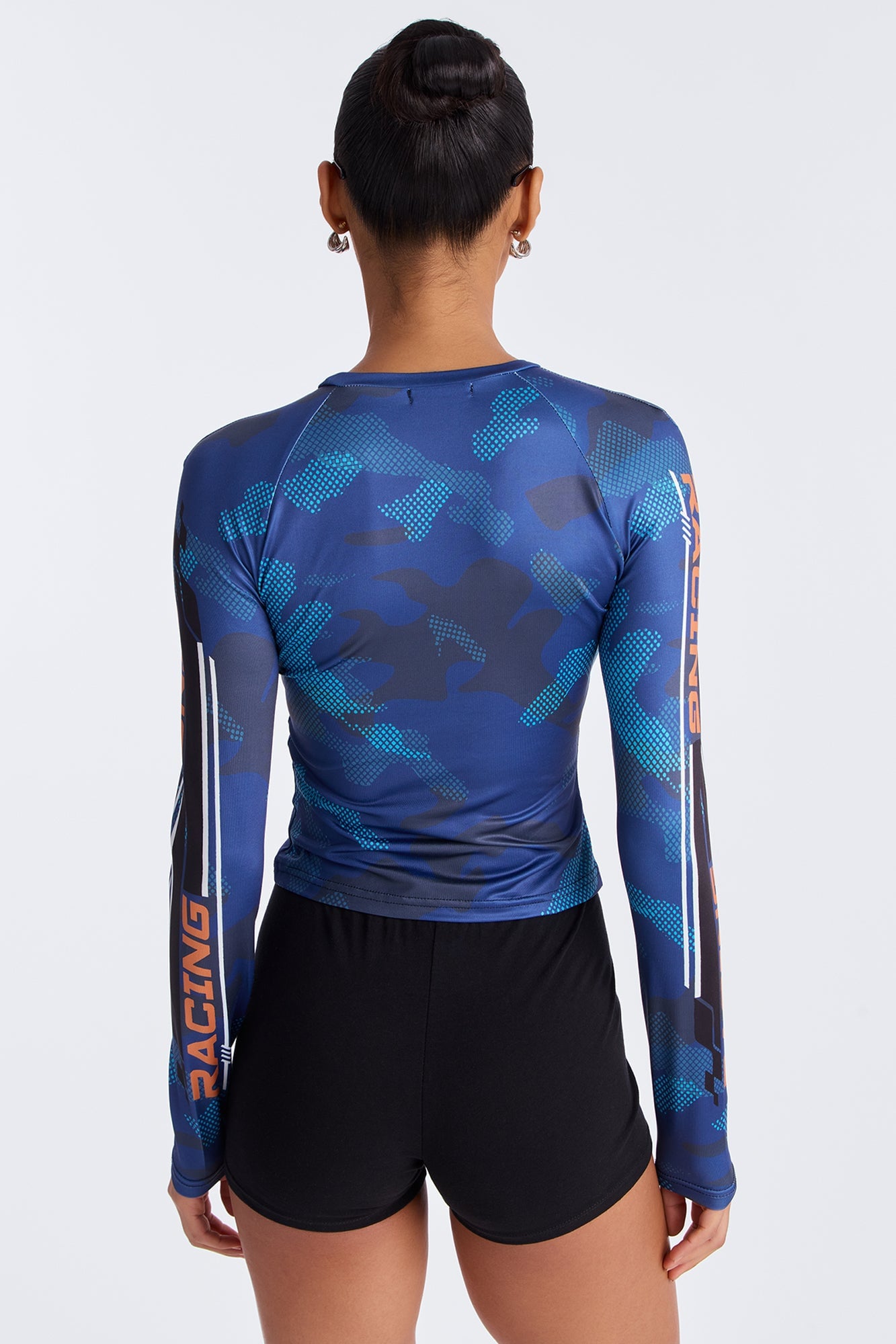 Sports 21 Long Sleeve Baby Tee - Blue image 8