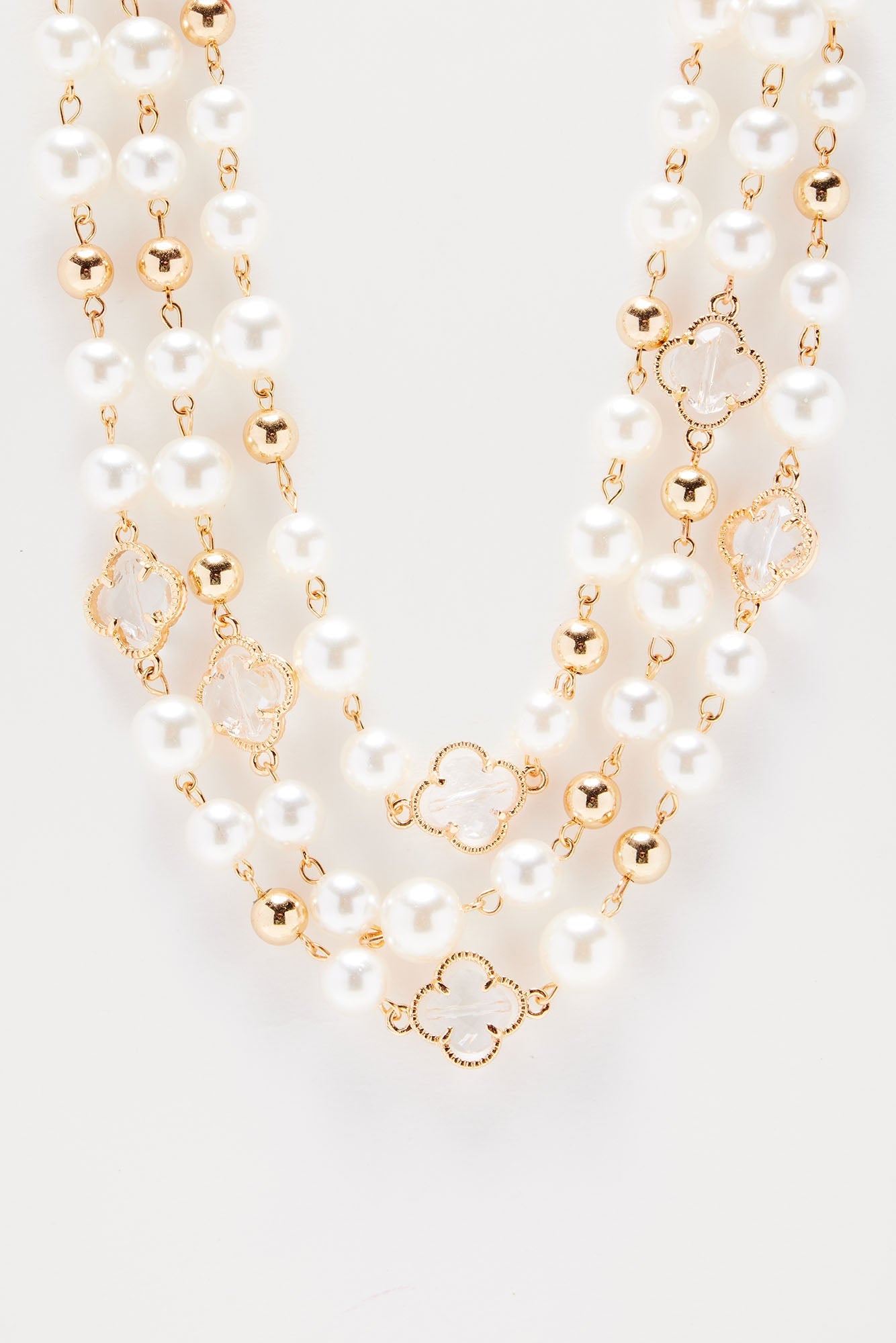 Sunday Luncheon Necklace - Gold image 3