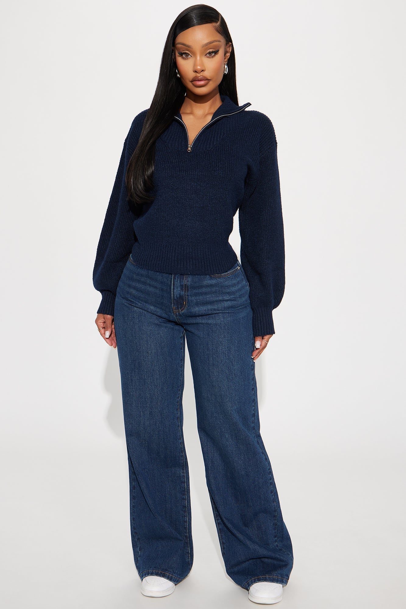 Tell Me About It Sweater - Navy image 5