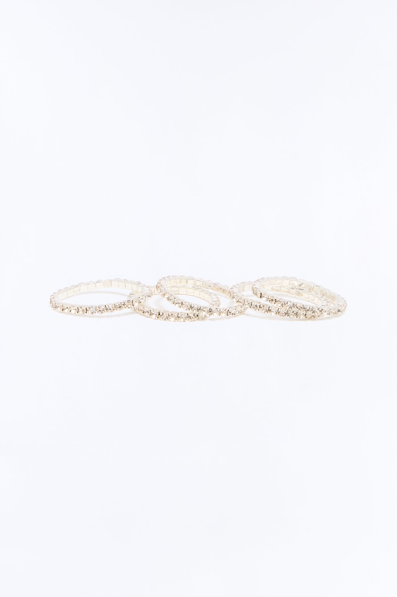 Stack Em Up Ring Set - Silver image 3