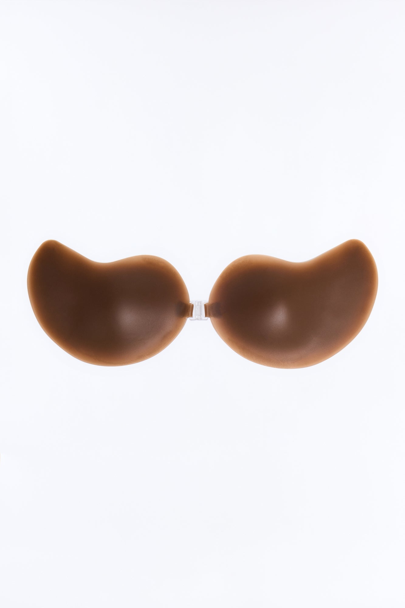 Strapless Adhesive Push Up Sticky Bra - Mocha image 1