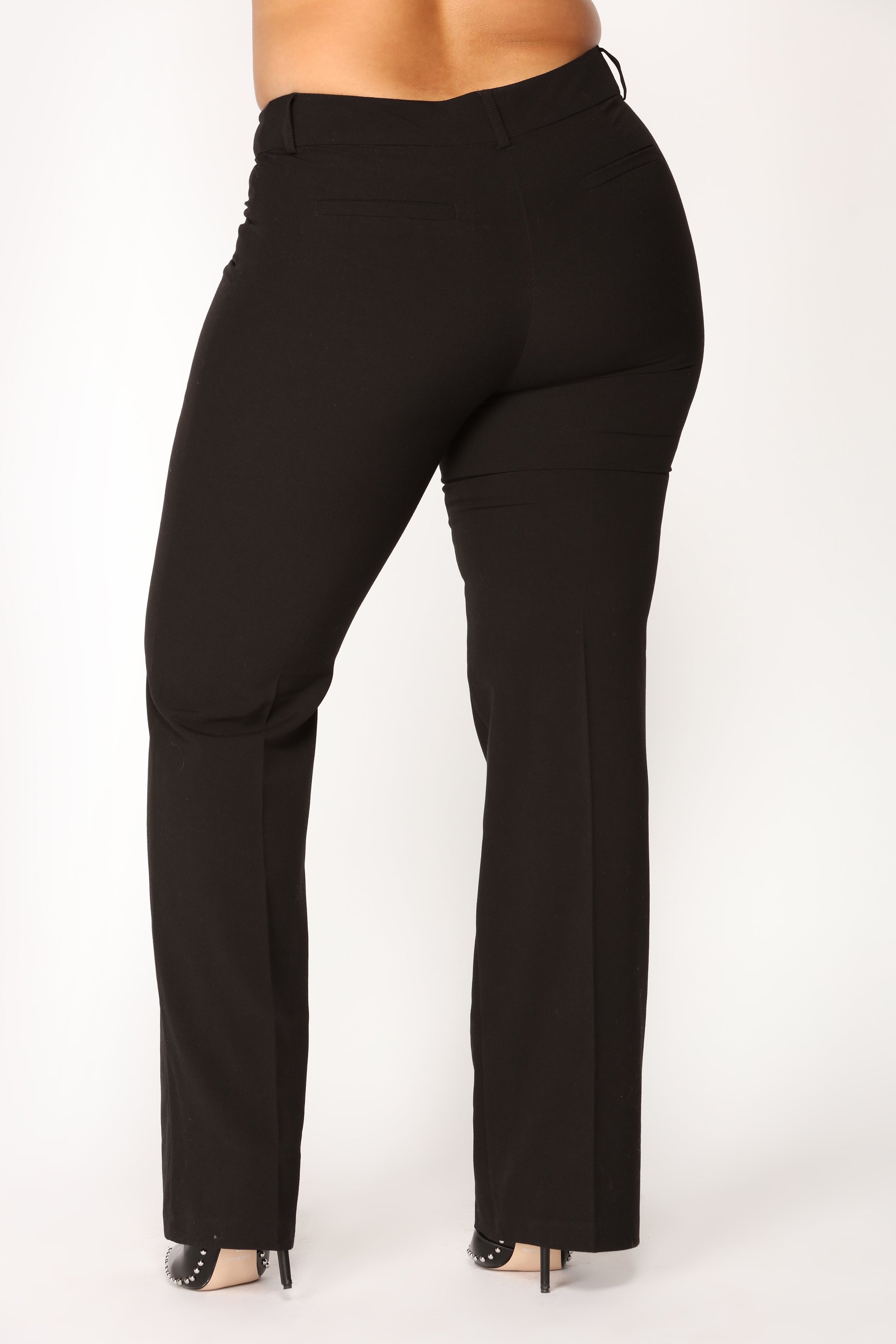 Tasha Dressy High Rise Pants - Black image 9