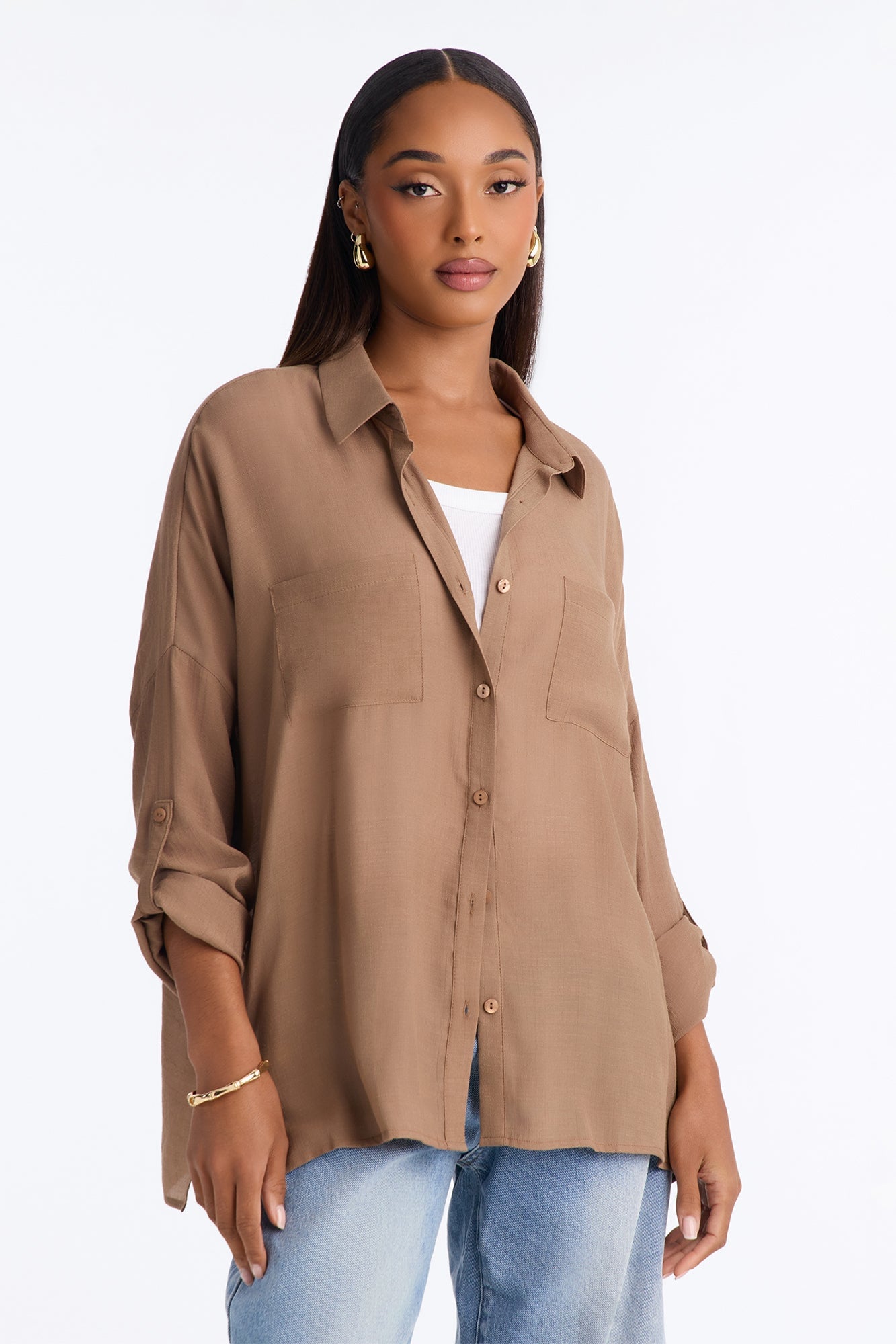 Tatum Shirt - Mocha image 5