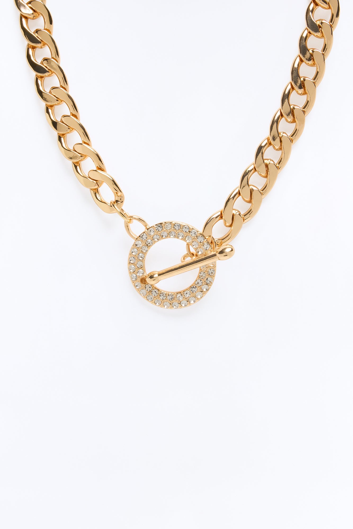 Stick Together Necklace - Gold image 3