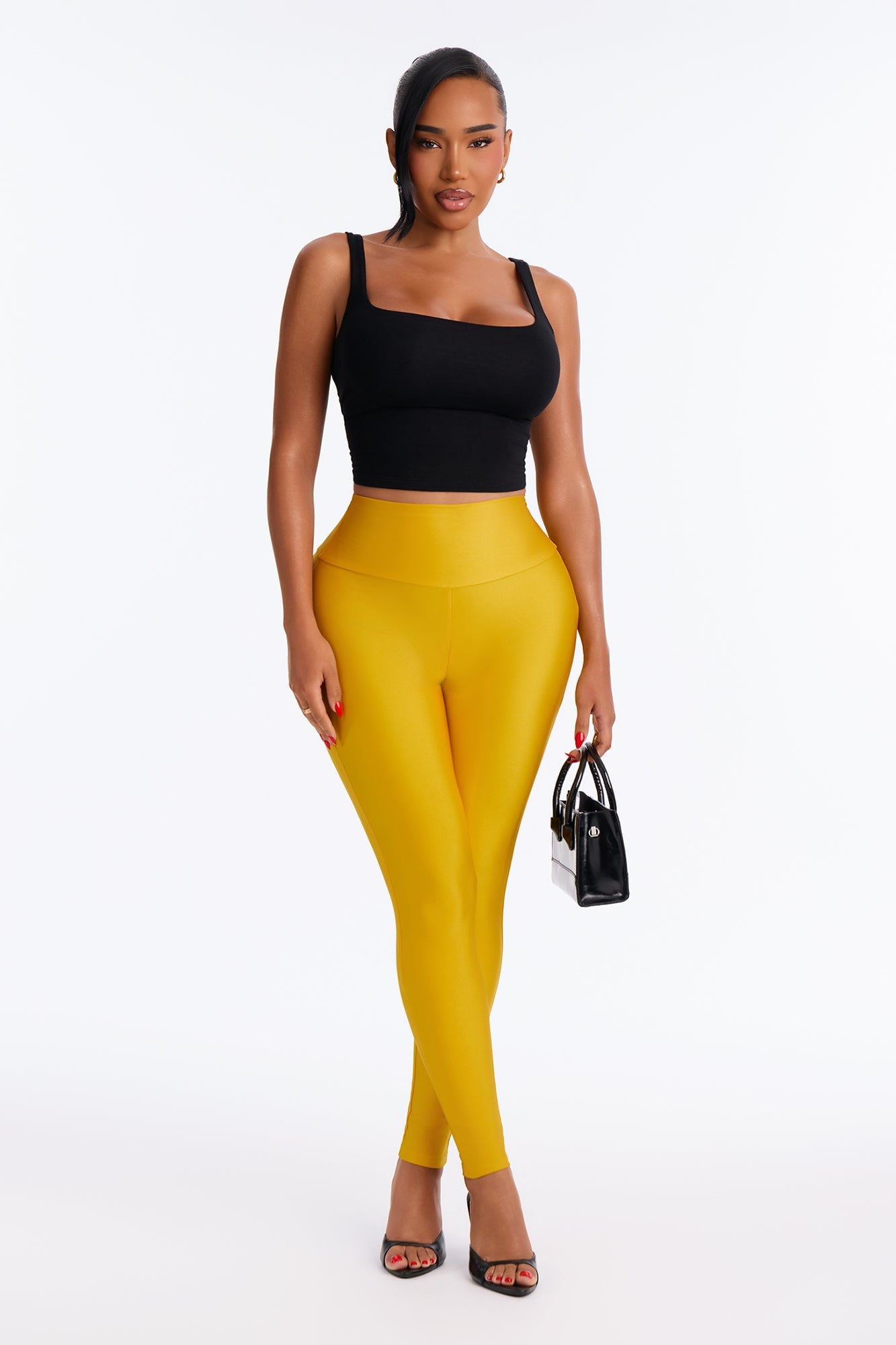 Brianne High Rise Leggings - Spice image 5