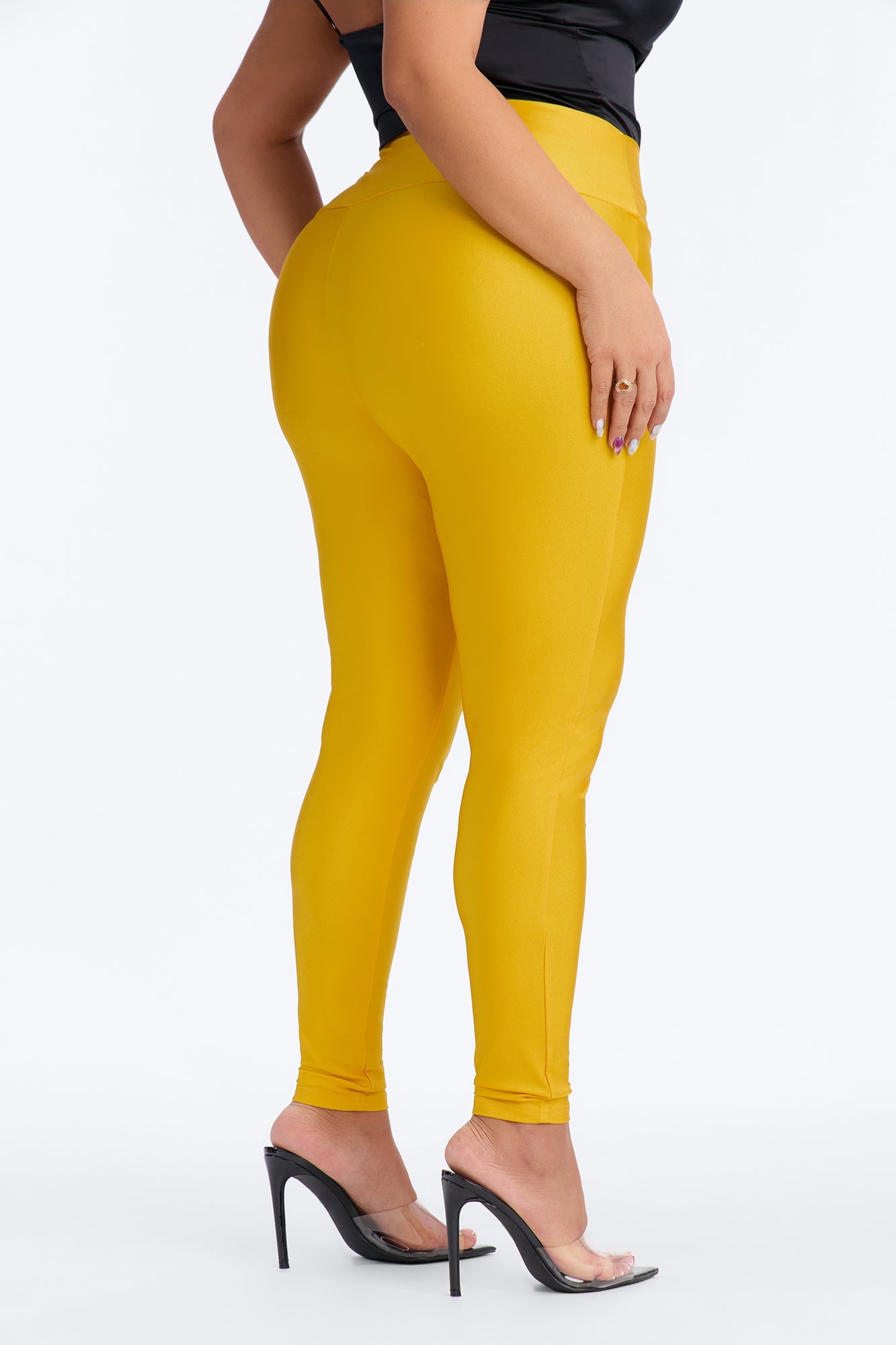 Brianne High Rise Leggings - Spice image 4