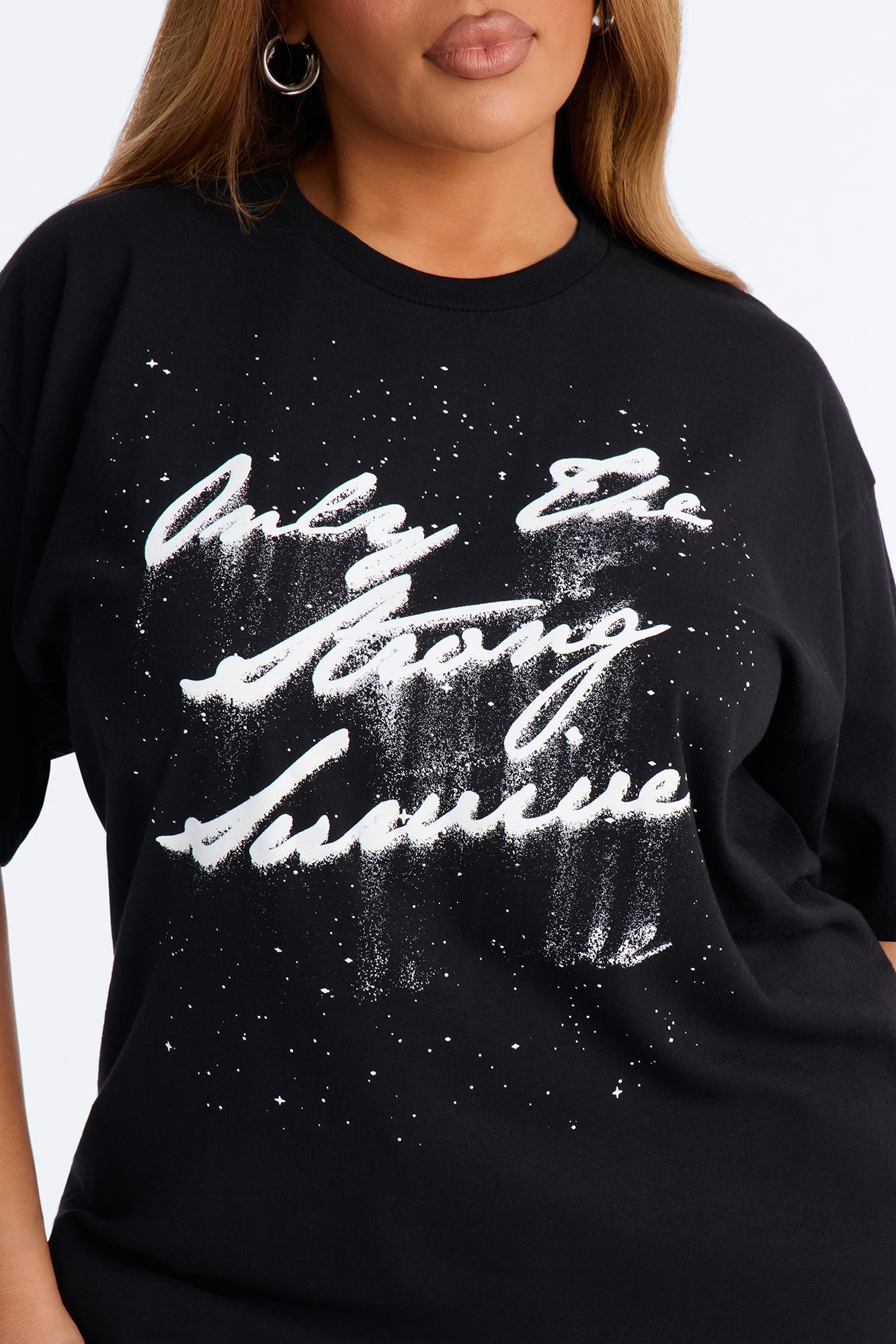 Strongest Survivor Oversized Tee - Black image 3